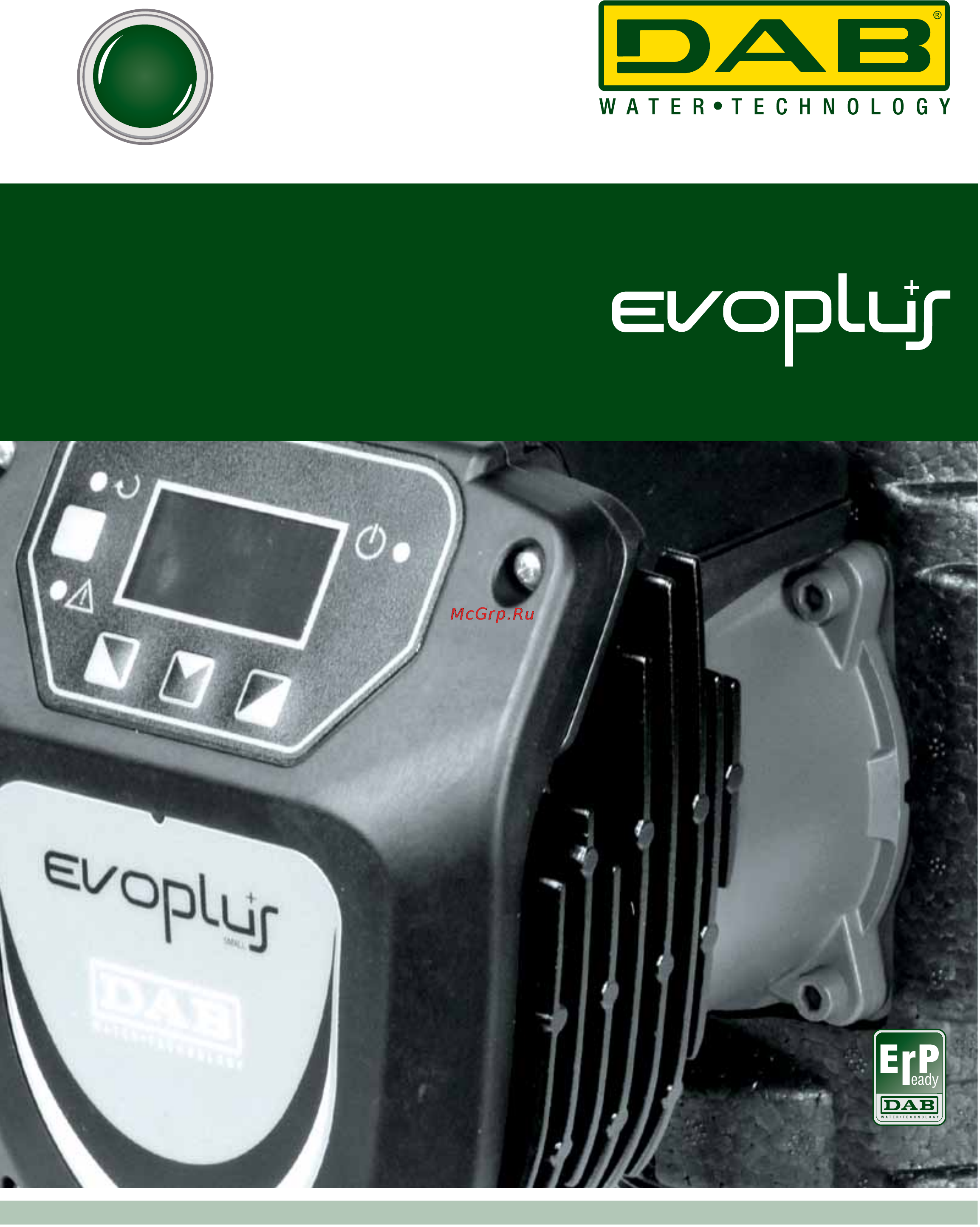 DAB EVOPLUS D 40/250.40 M Инструкция по эксплуатации онлайн