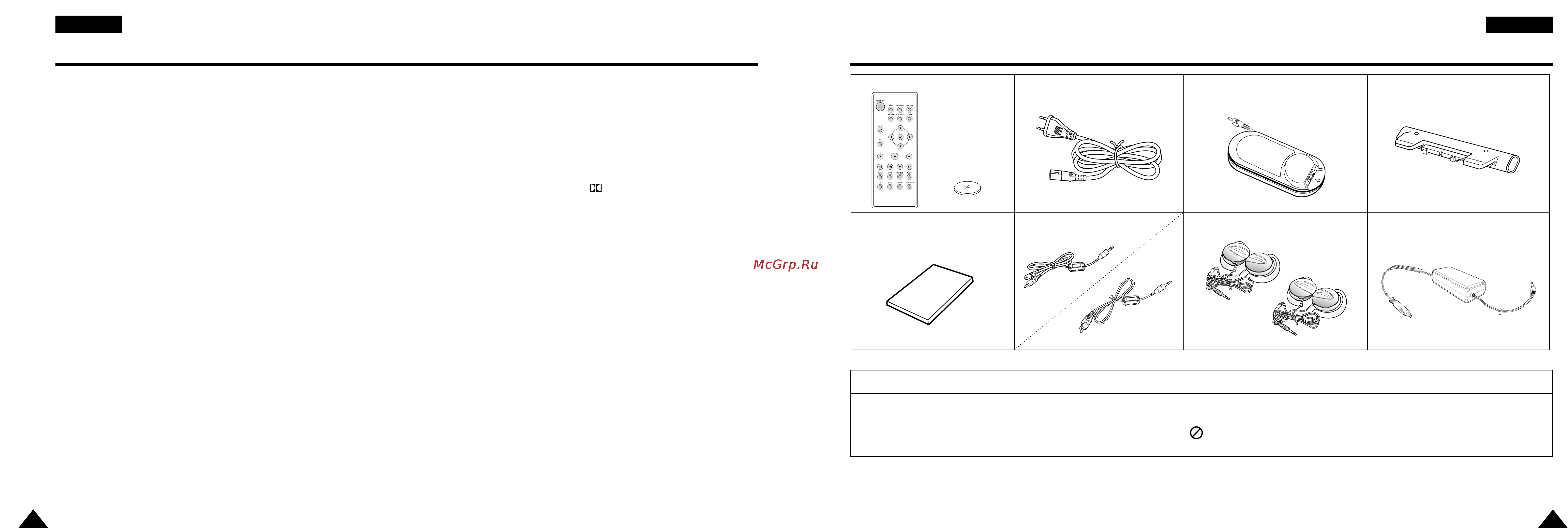 Samsung DVD-L300 [5/33] Основные особенности принадлежности