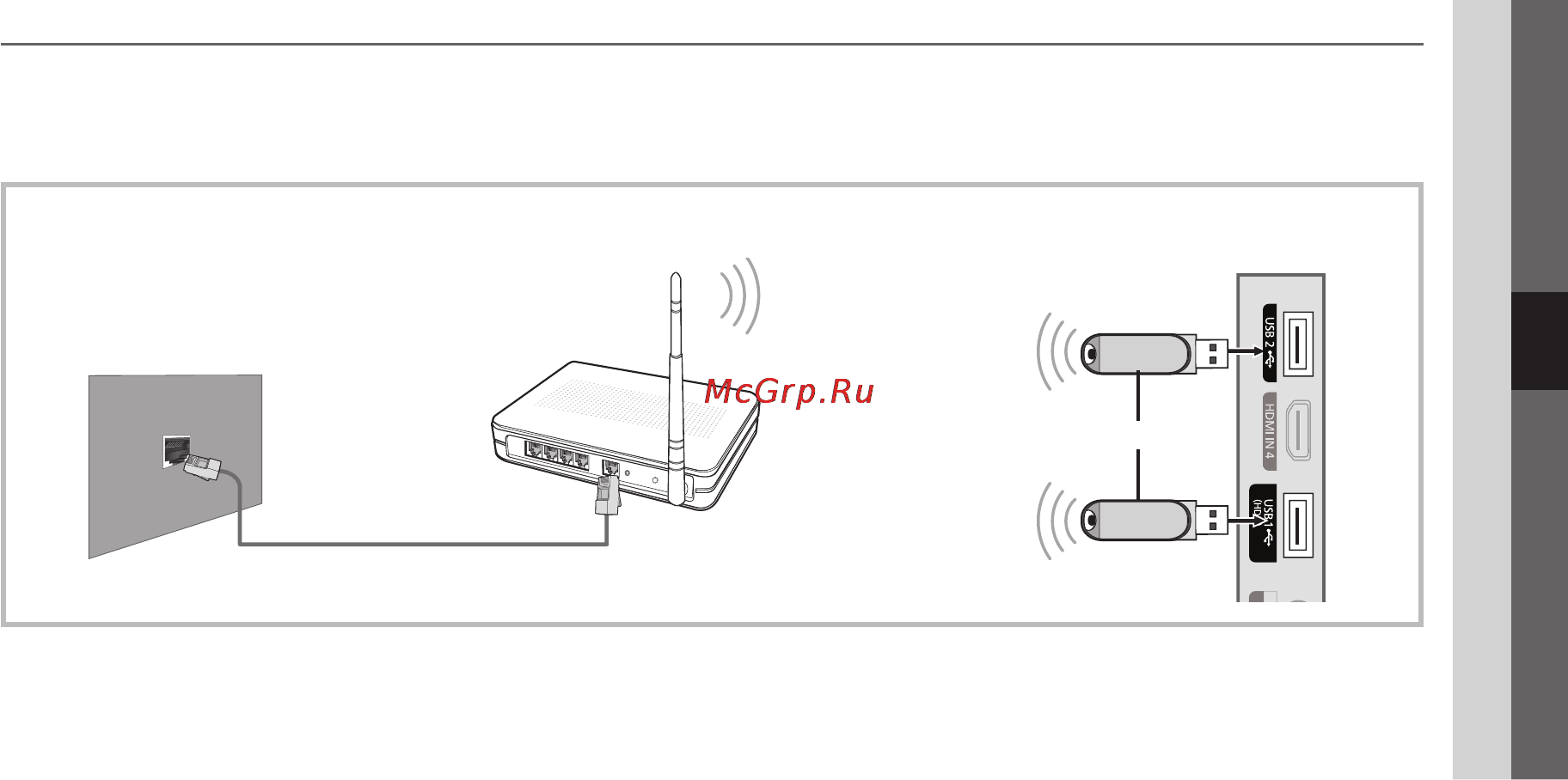 Samsung LE-32 C650 L1W [25/55] Подключение к беспроводной сети