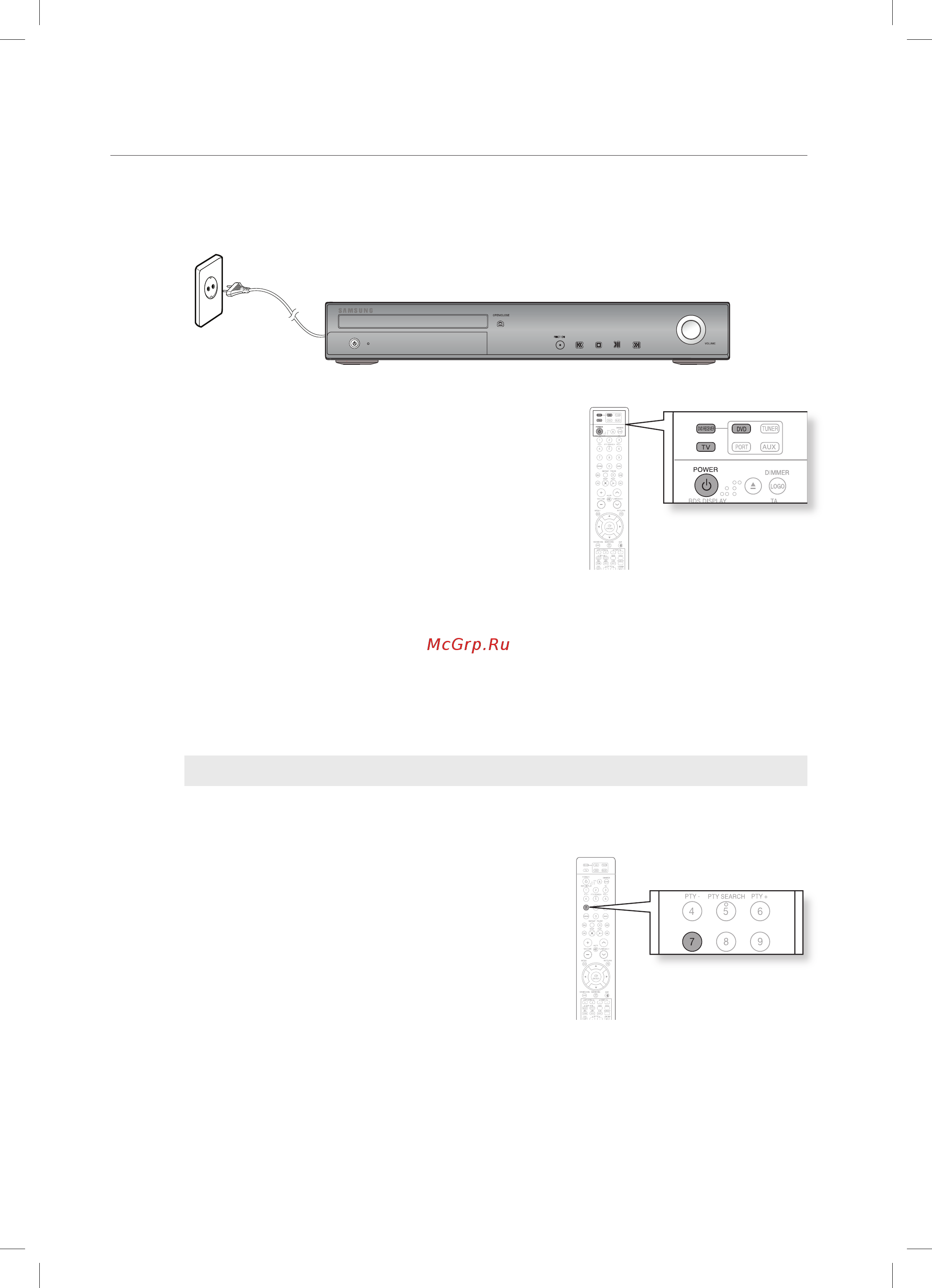 Samsung HT-TKZ215R [34/86] Подготовка домашнего кинотеатра к работе