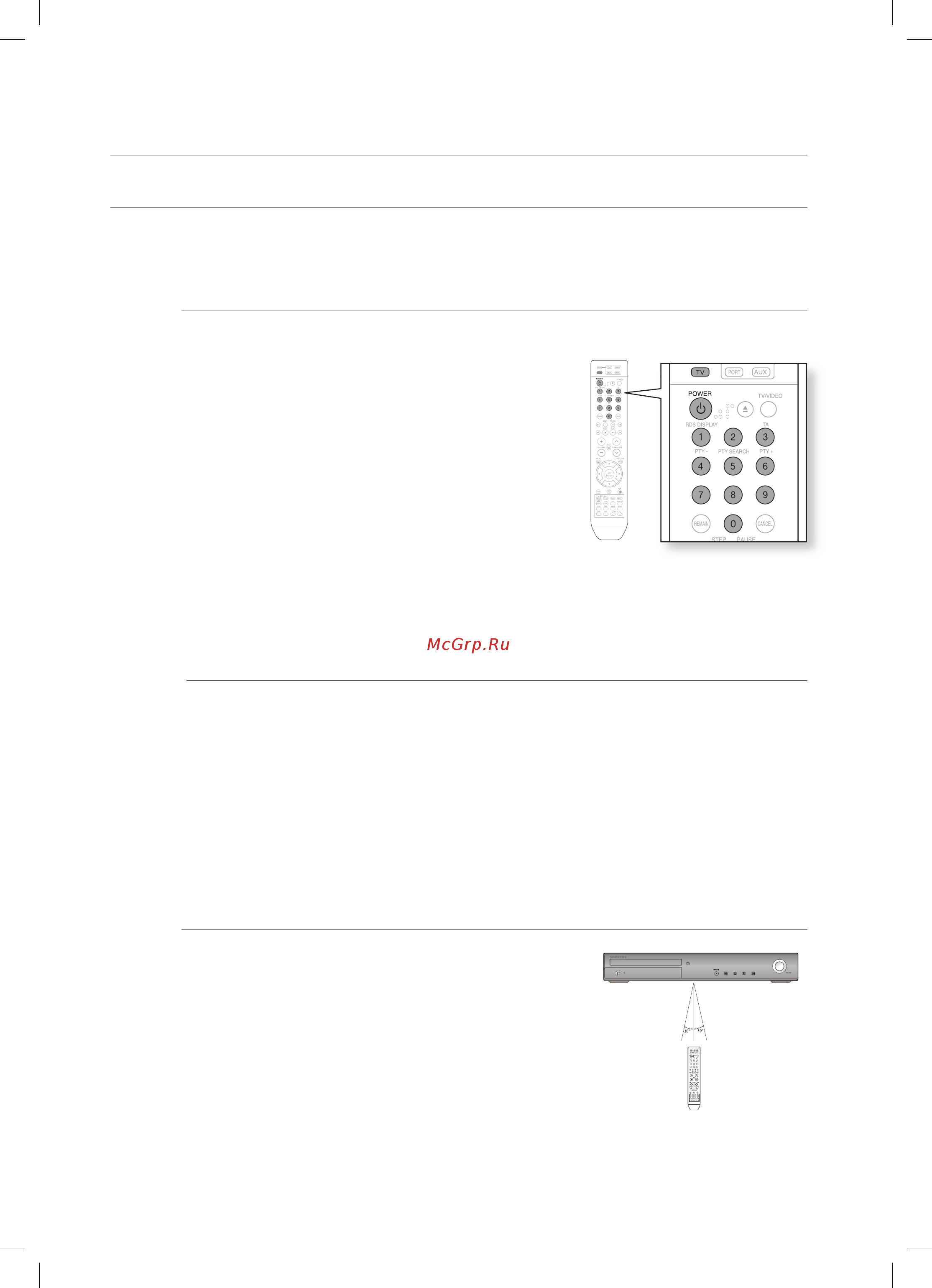 Samsung HT-TKZ315R (комплект) [16/86] Пульт дистанционного управления