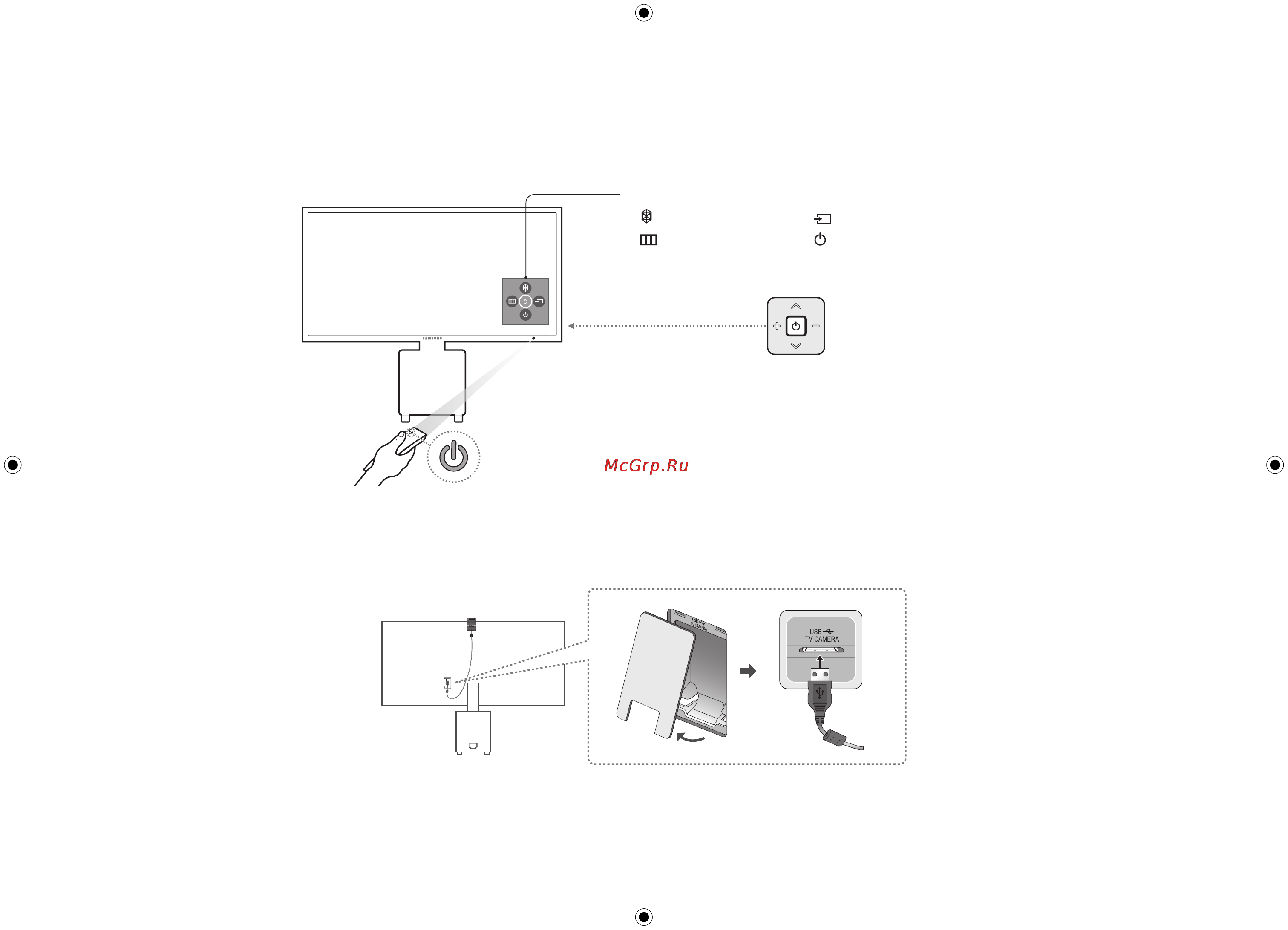 Samsung UE82S9WAT [4/52] Использование контроллера телевизора