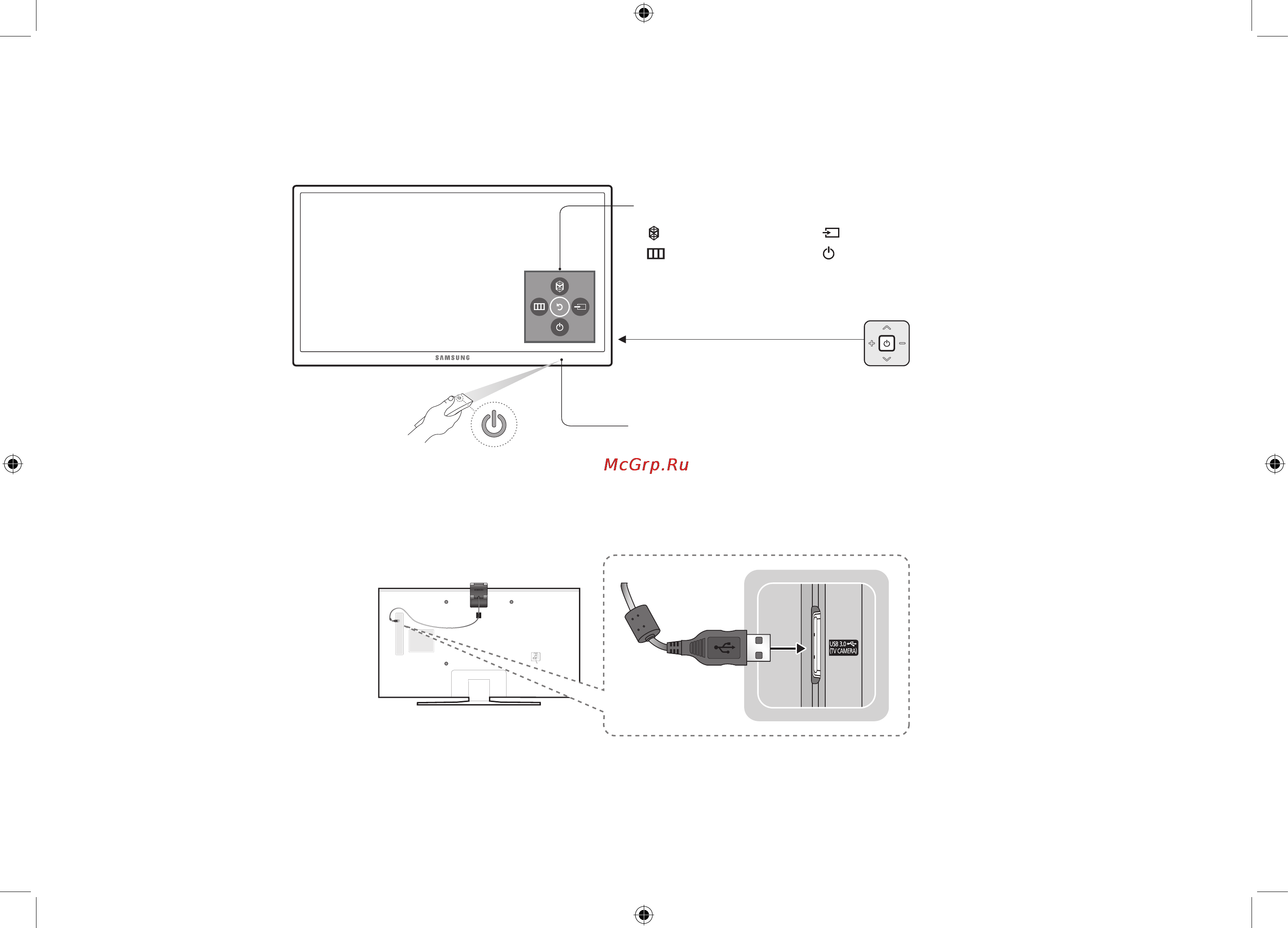 Samsung UE40S9AU [4/64] Подключение тв камеры