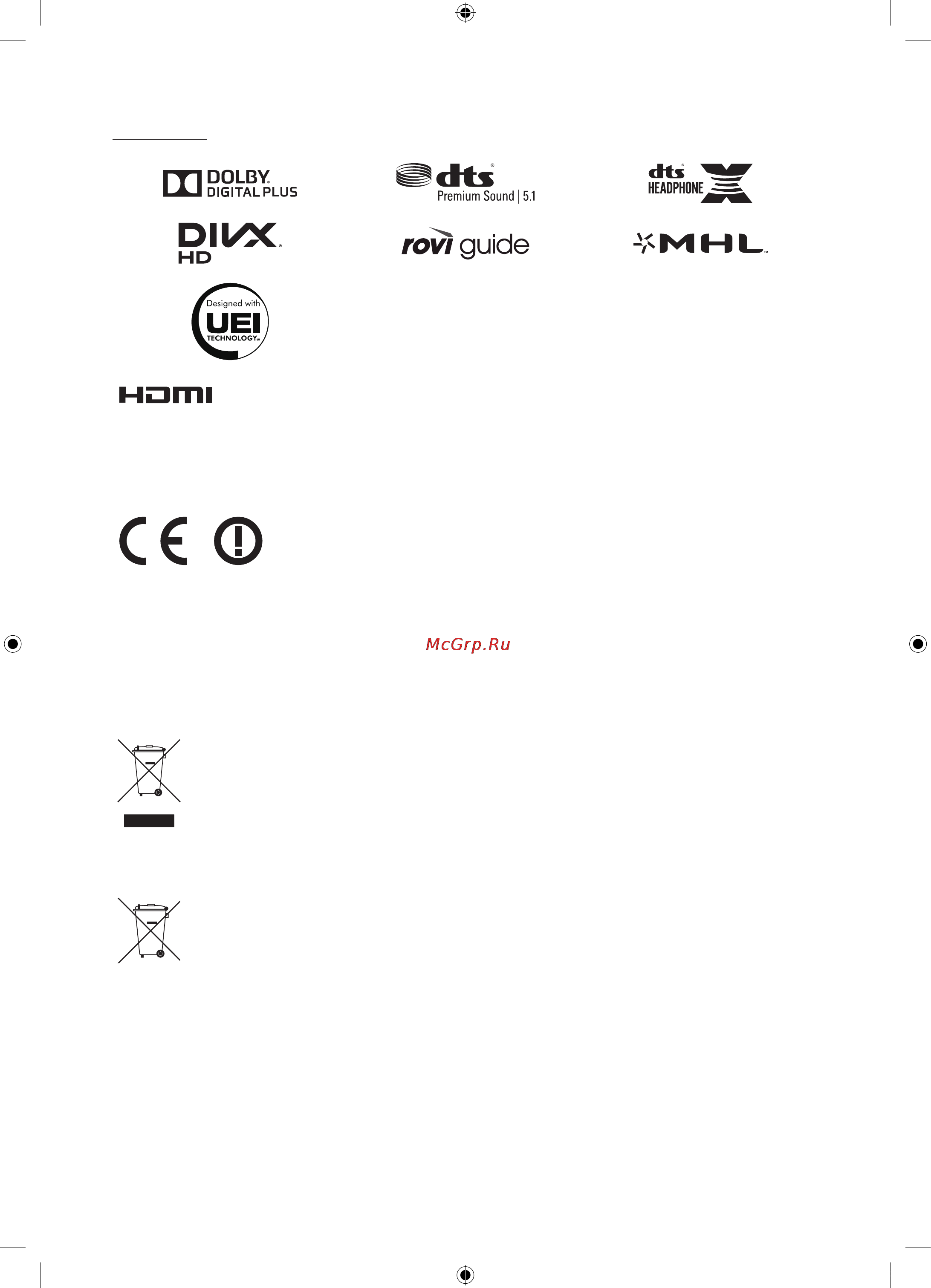 Samsung UE32S9AU [40/40] Licences