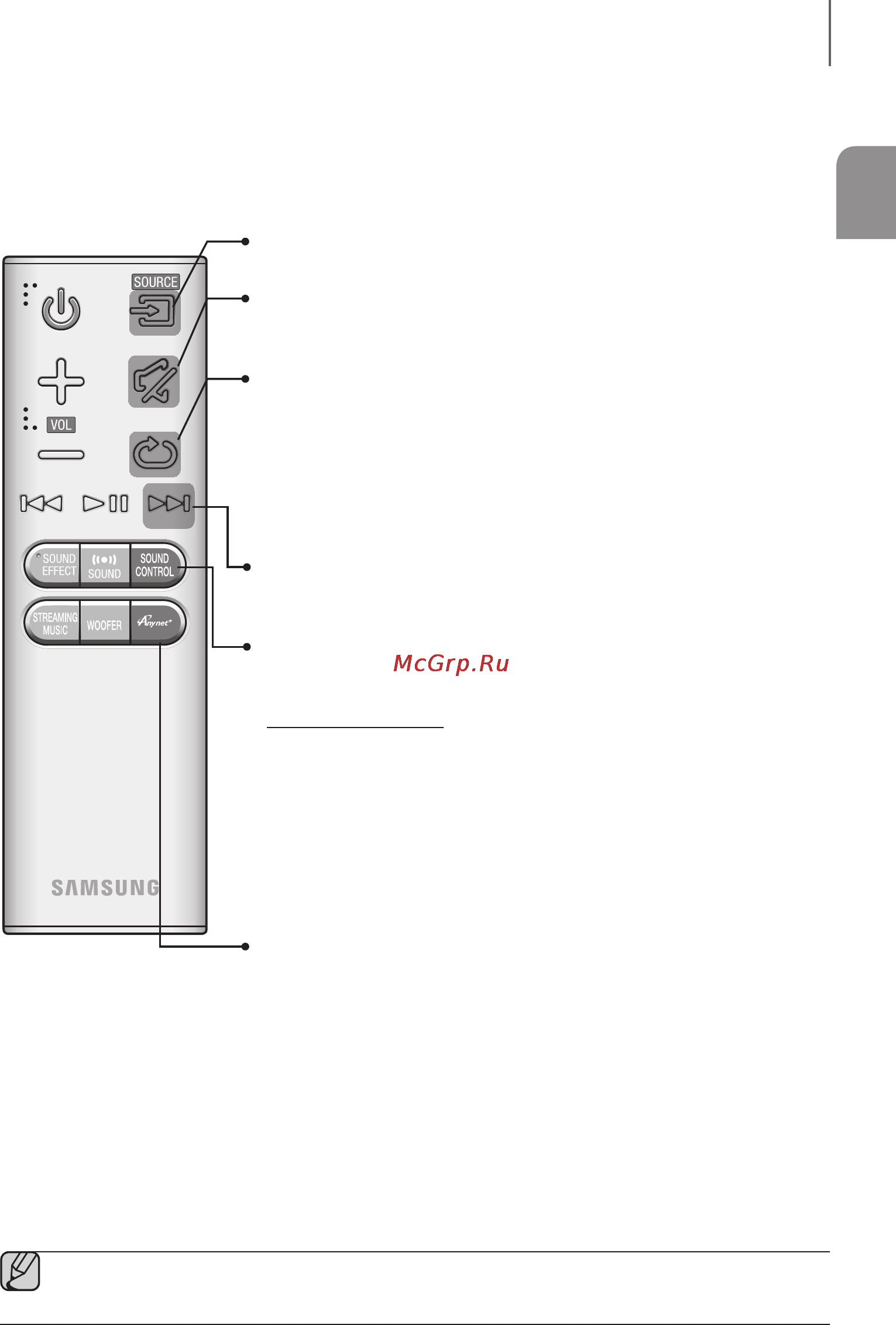 Samsung HW-J8501 [9/99] Пульт дистанционного управления