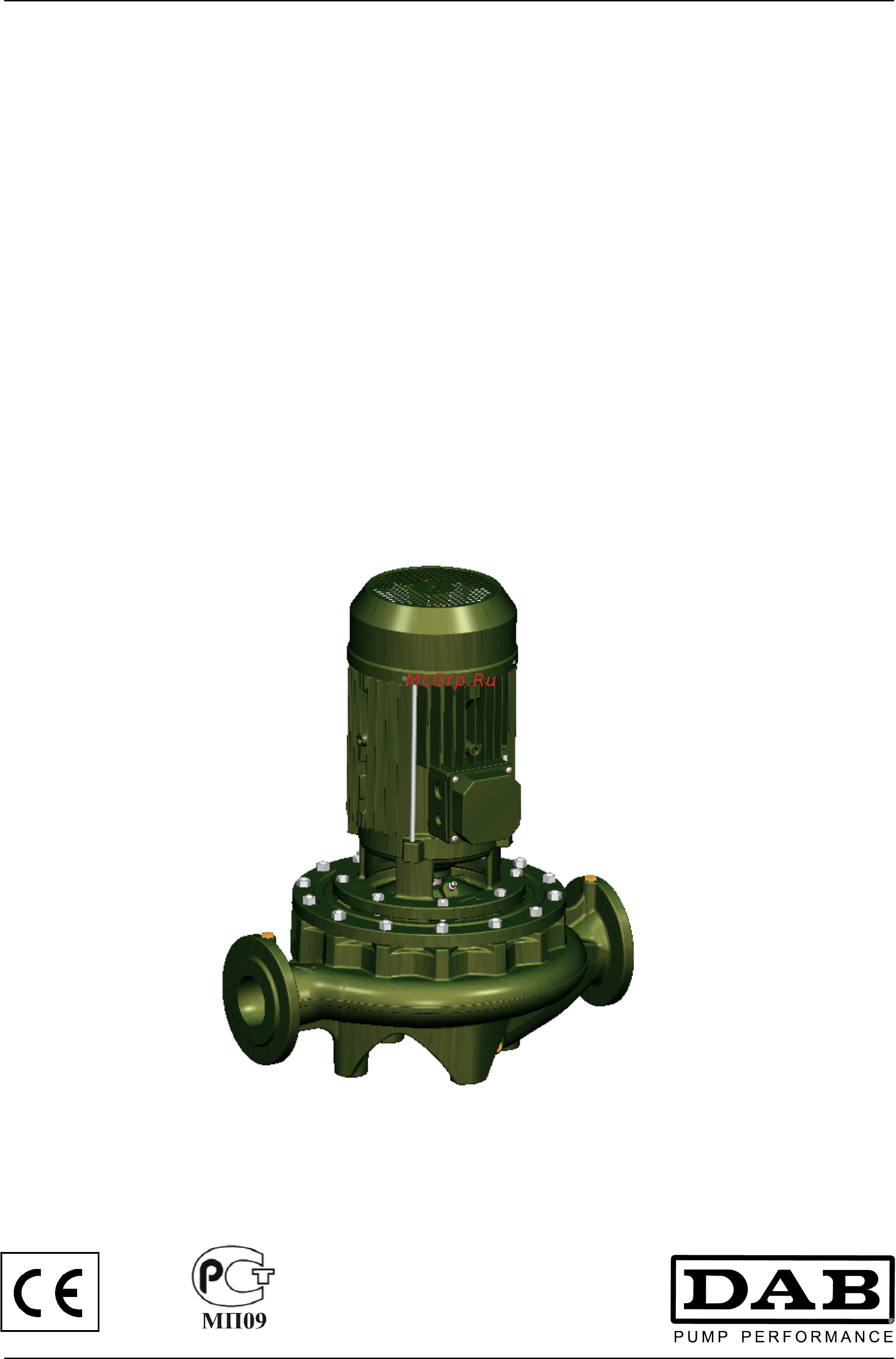 DAB CP 40/1900 T Инструкция по эксплуатации онлайн