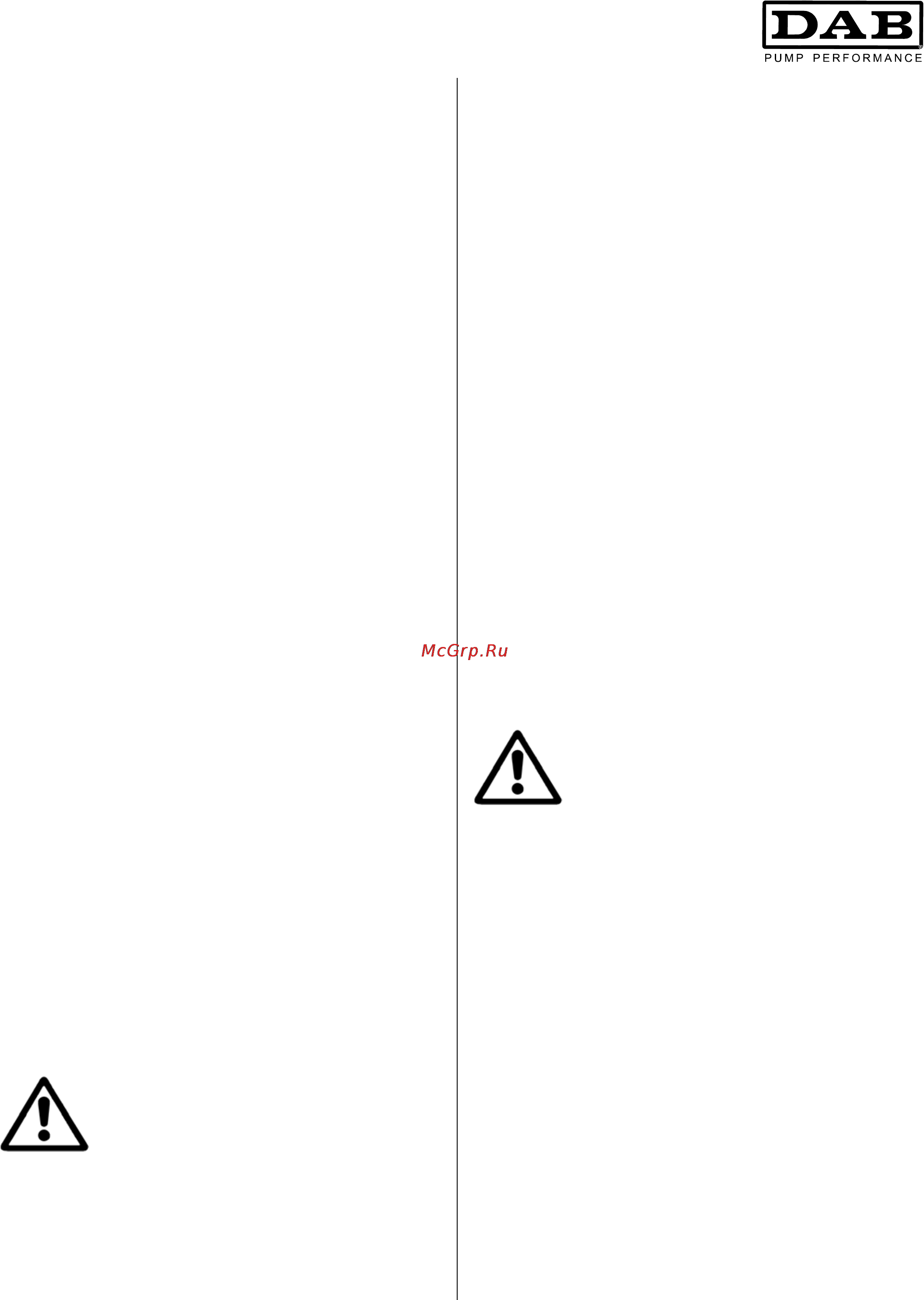 DAB CP-G 100-1600/A/BAQE/4 [19/80] Electrical connection