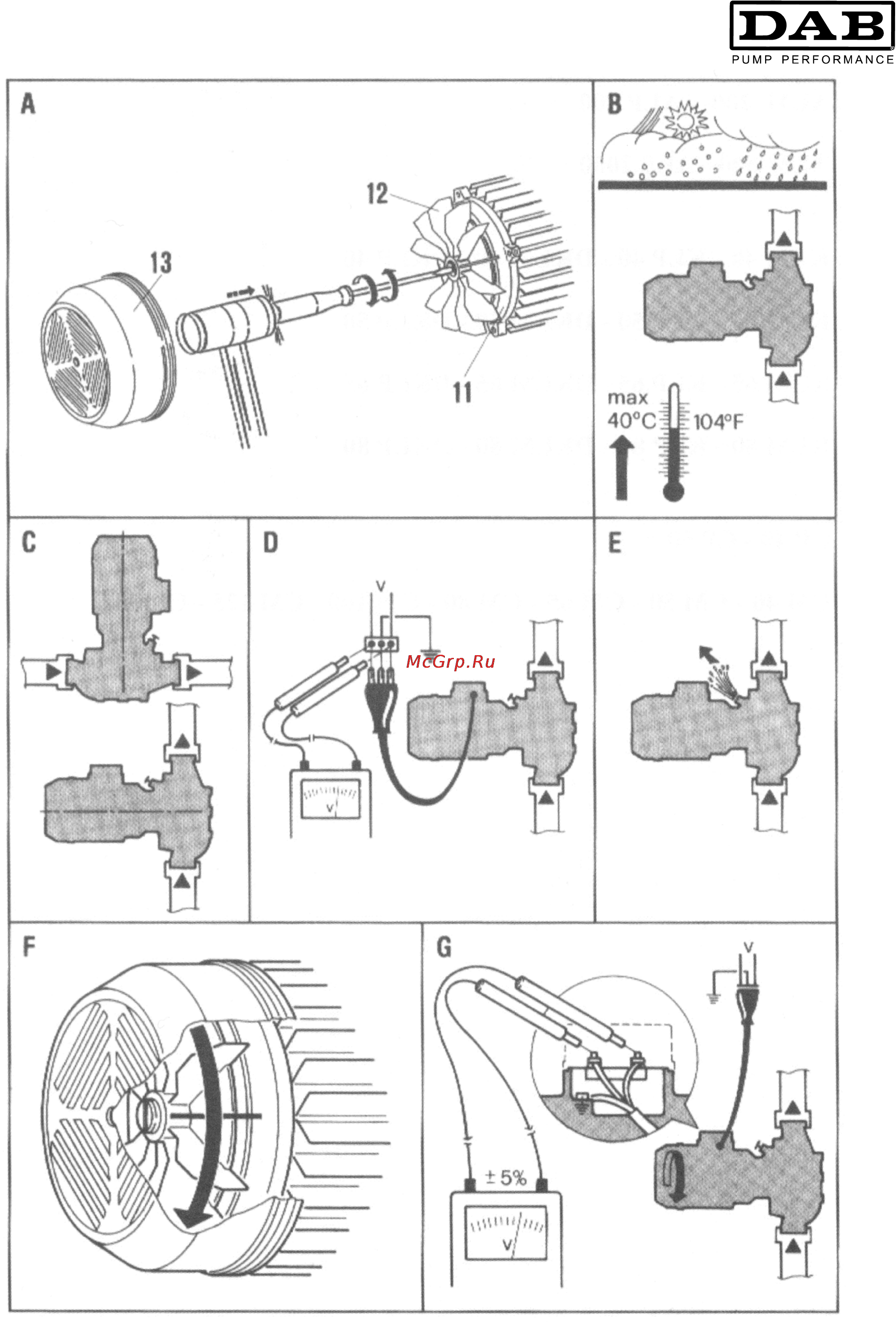 DAB CP-G 80-3250/A/BAQE/11 [2/80] P 7 5 kw