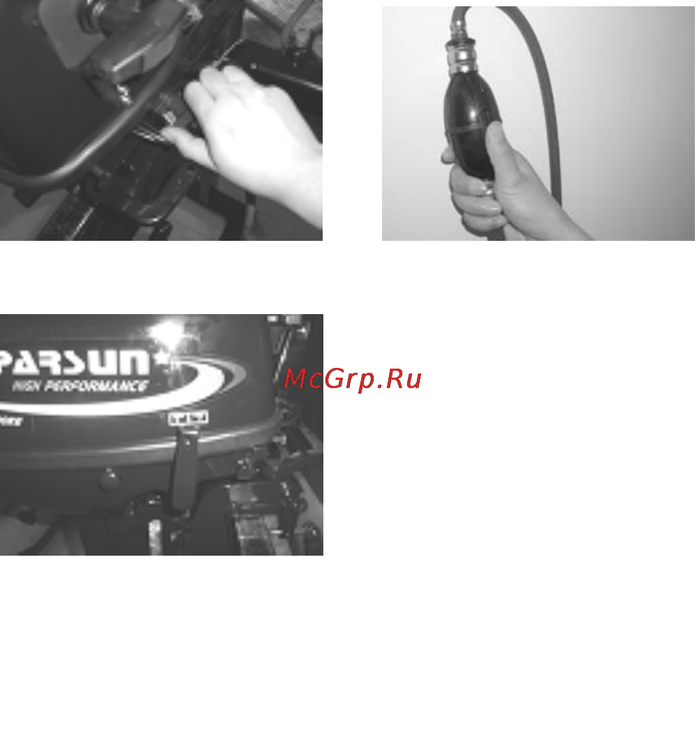 Parsun T5.8BMS [20/56] Запуск двигателя