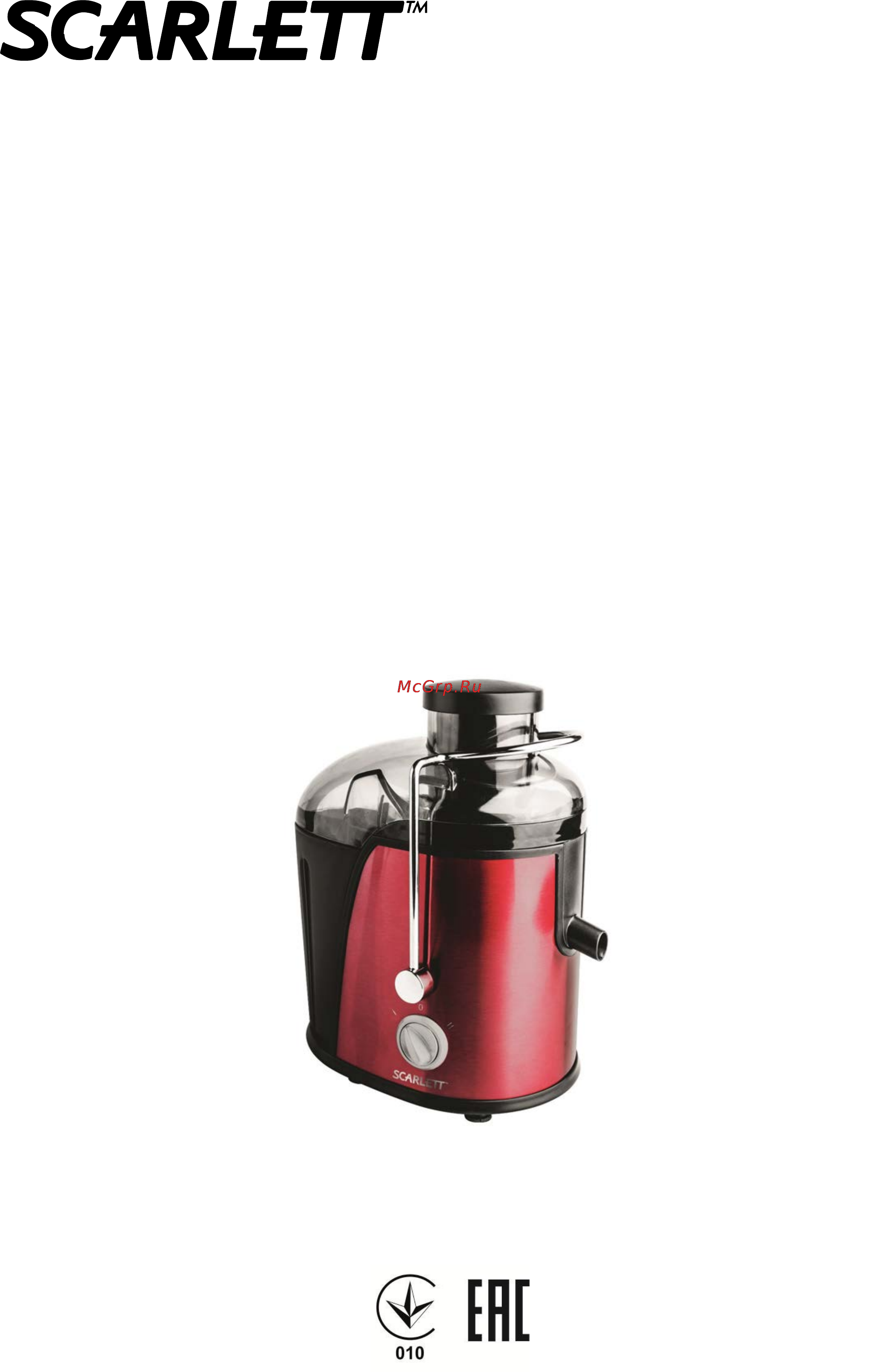 Scarlett SC-JE50S15 Инструкция по эксплуатации онлайн
