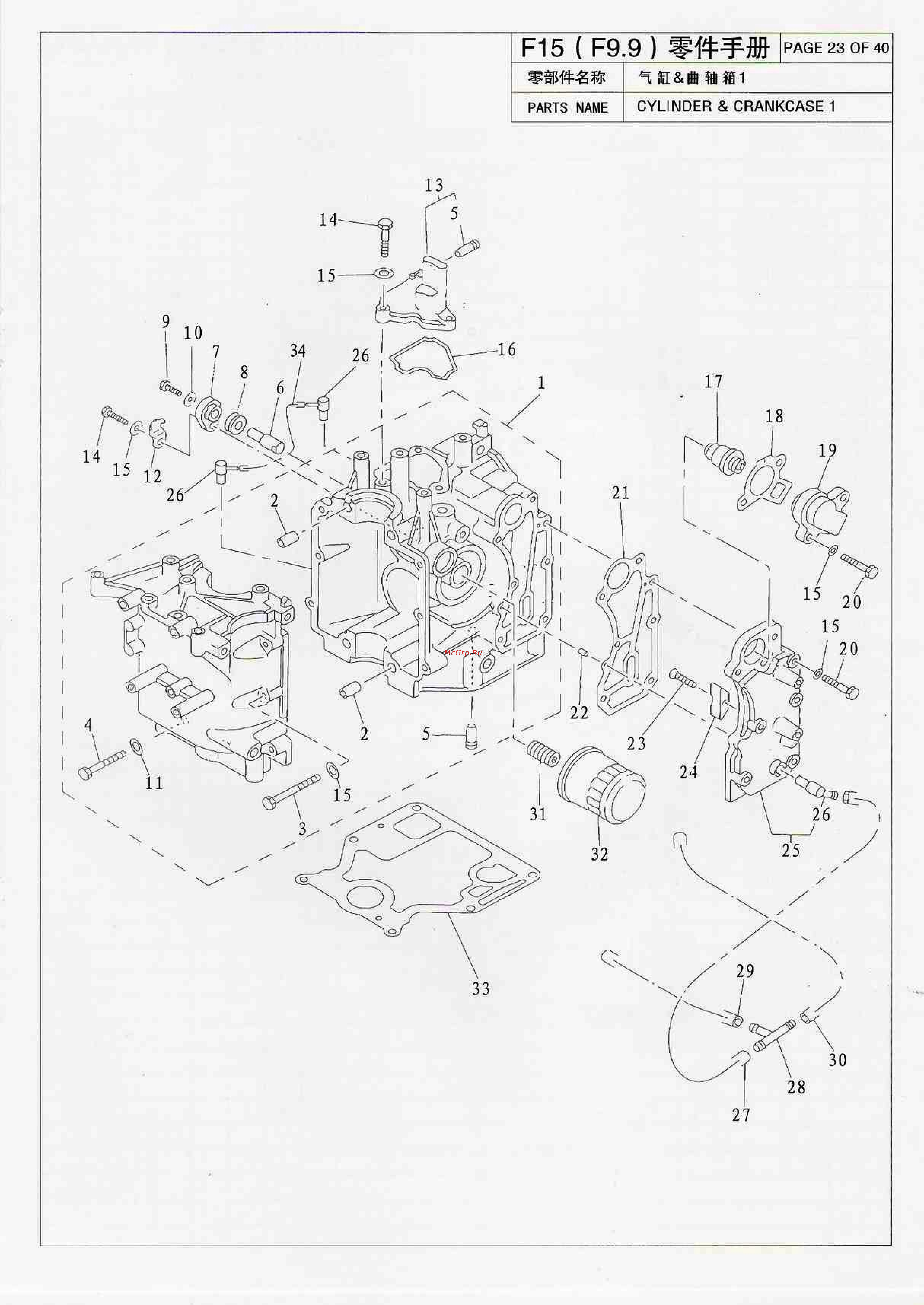 Parsun F20A FWS [23/40] Fl 5 f9