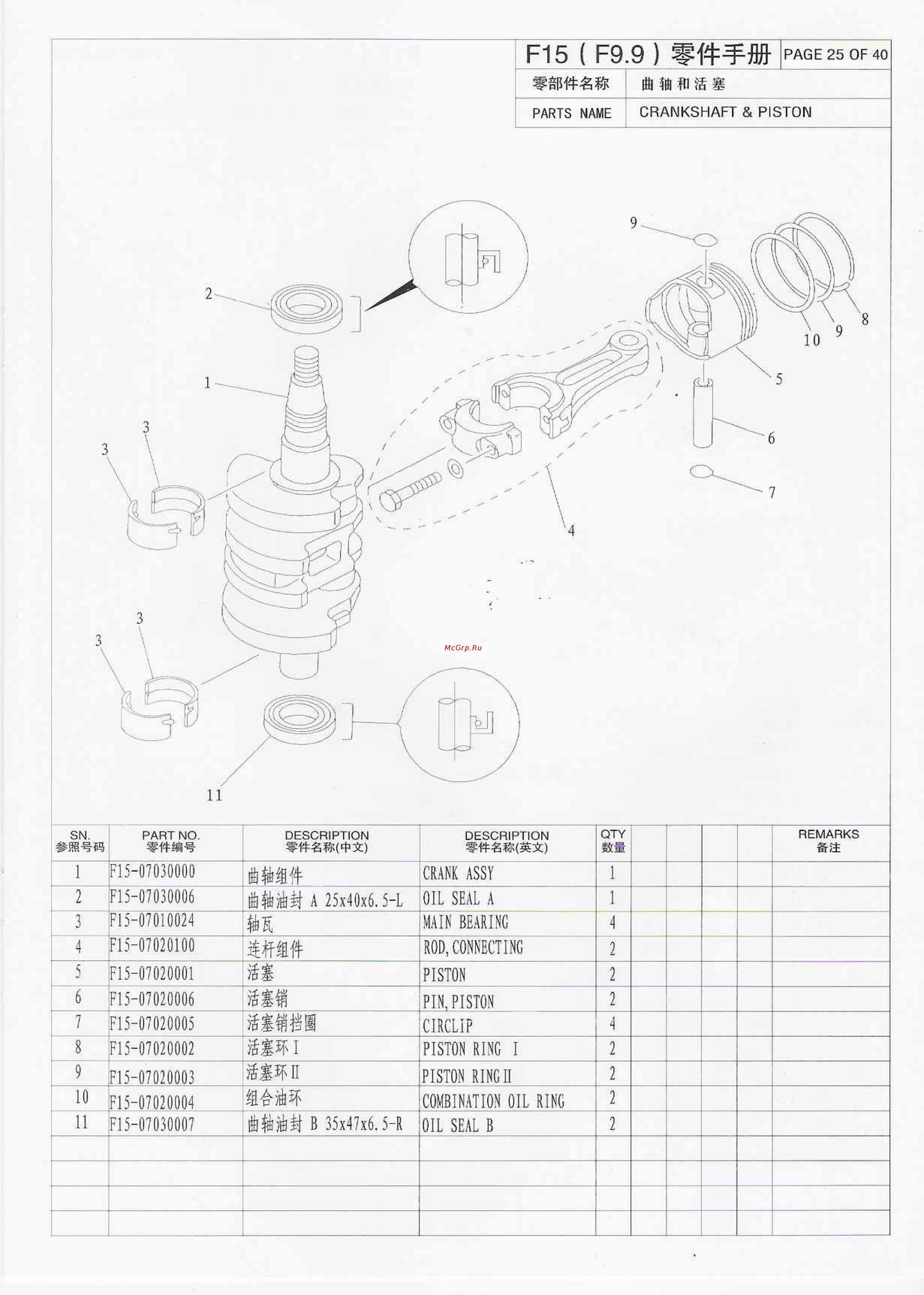 Parsun F20A FWS [25/40] F15 f9