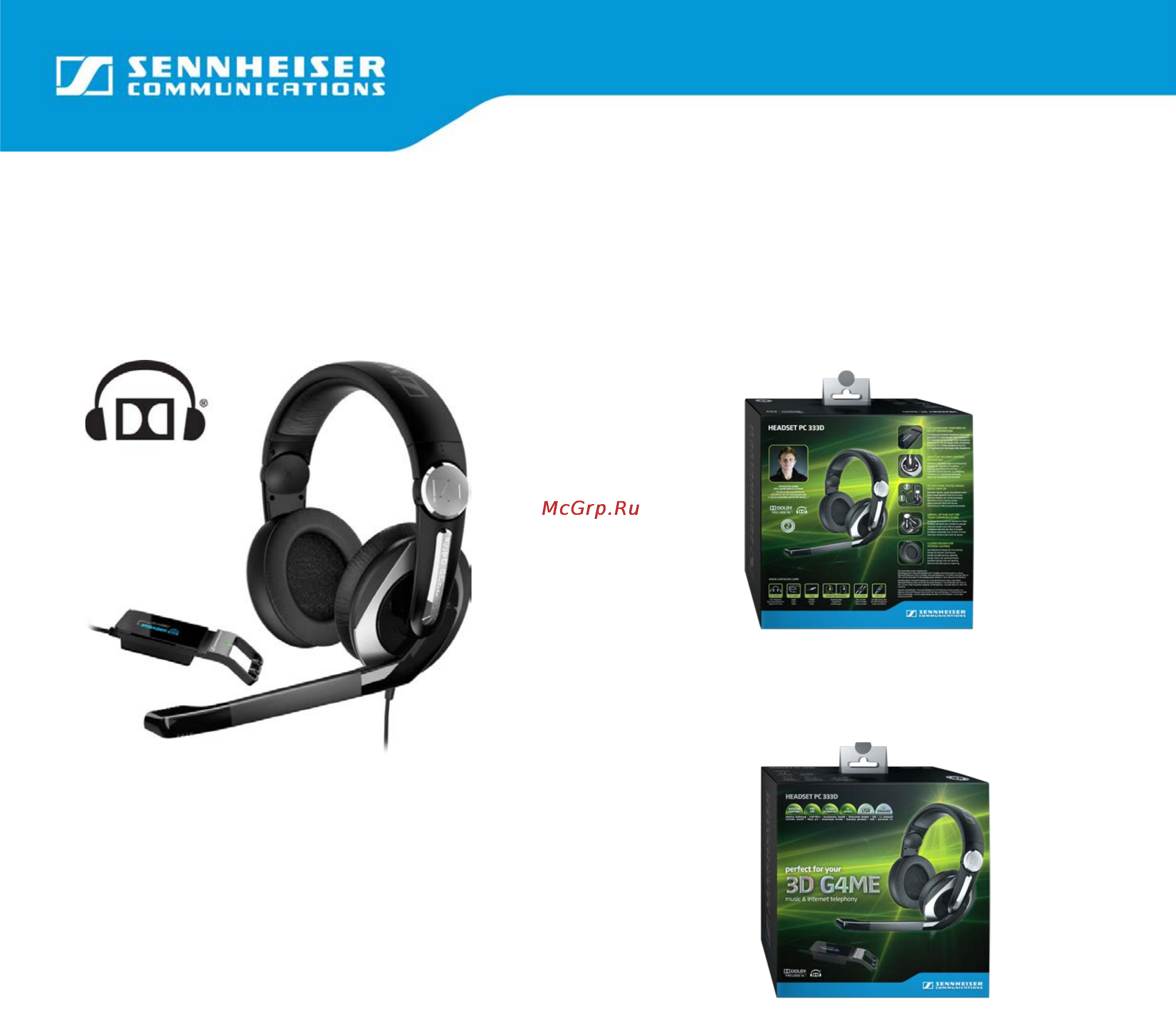 Sennheiser PC 333D [2/2] Pc 333d