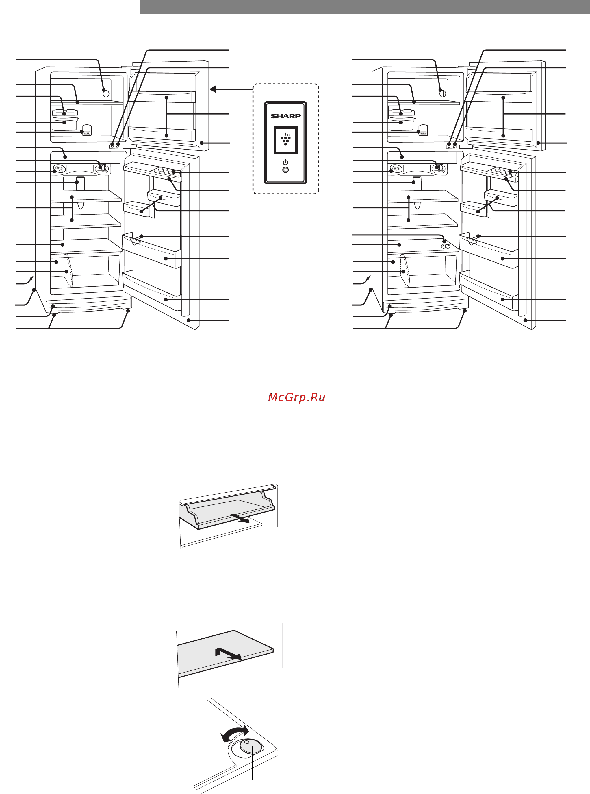 Sharp SJP-48 NWH [4/7] Описание