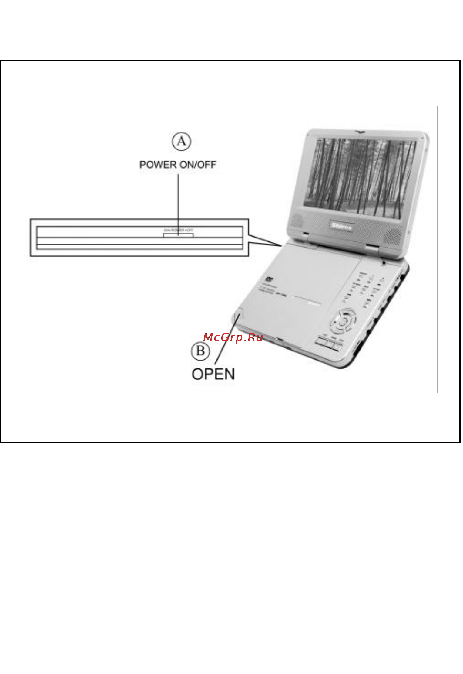 Shinco SDP-1720 MPEG 4 [12/31] Основные операции