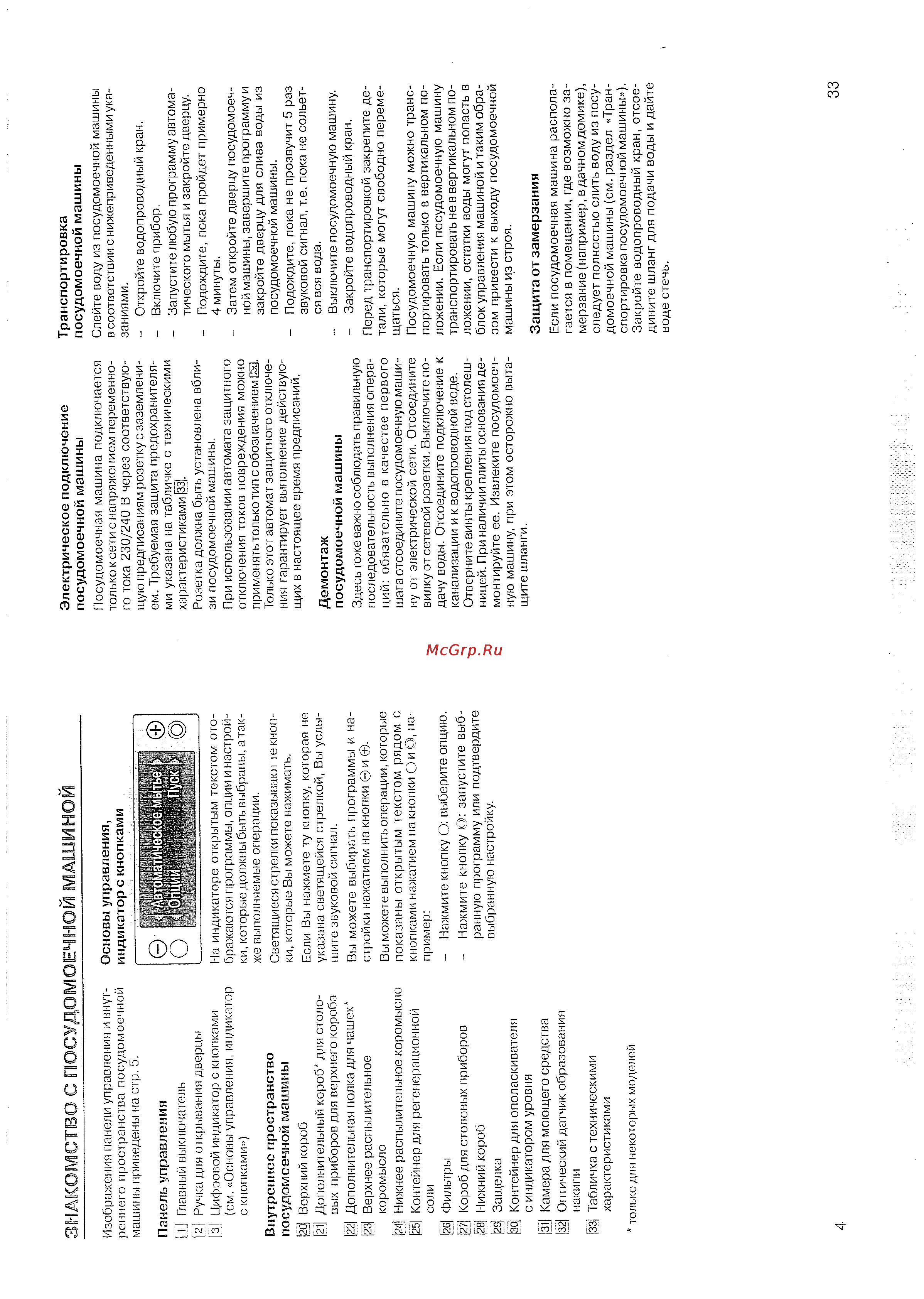 Siemens SE 70 A591 [6/22] Панель управления