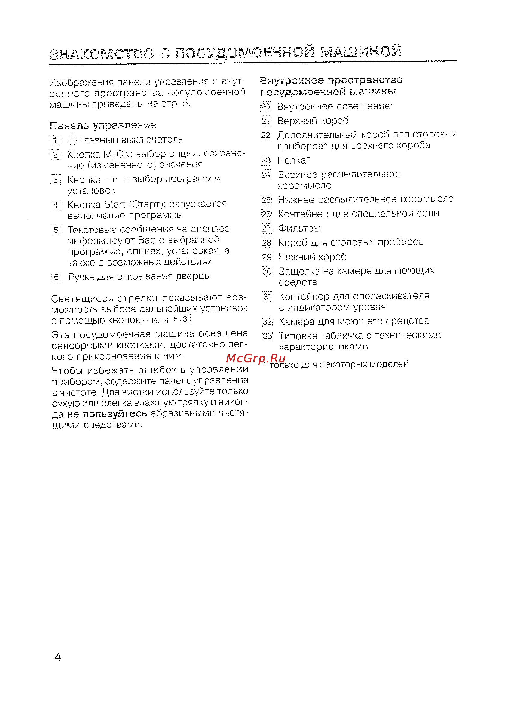 Siemens SE 60 T393 EU [6/48] Панель управления