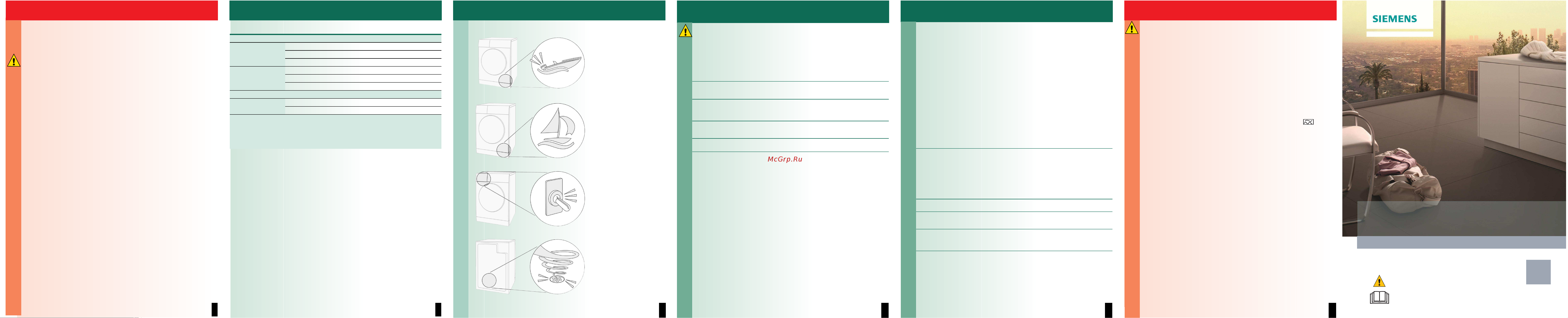 Siemens iQ800 WT47Y781OE [2/10] Инструкция по эксплуатации