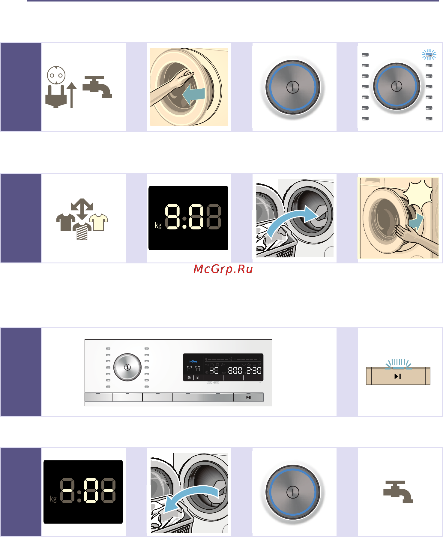 Siemens WM16W640OE [9/56] Кратко о самом важном