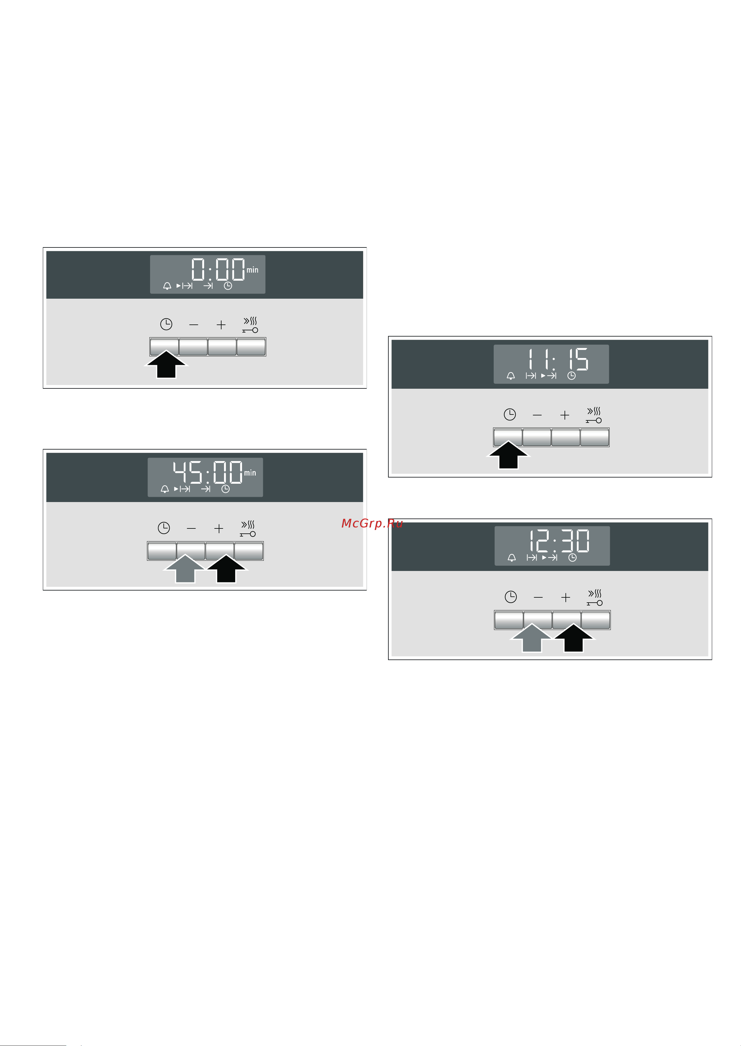 Siemens HB33GB650R [10/28] Время окончания