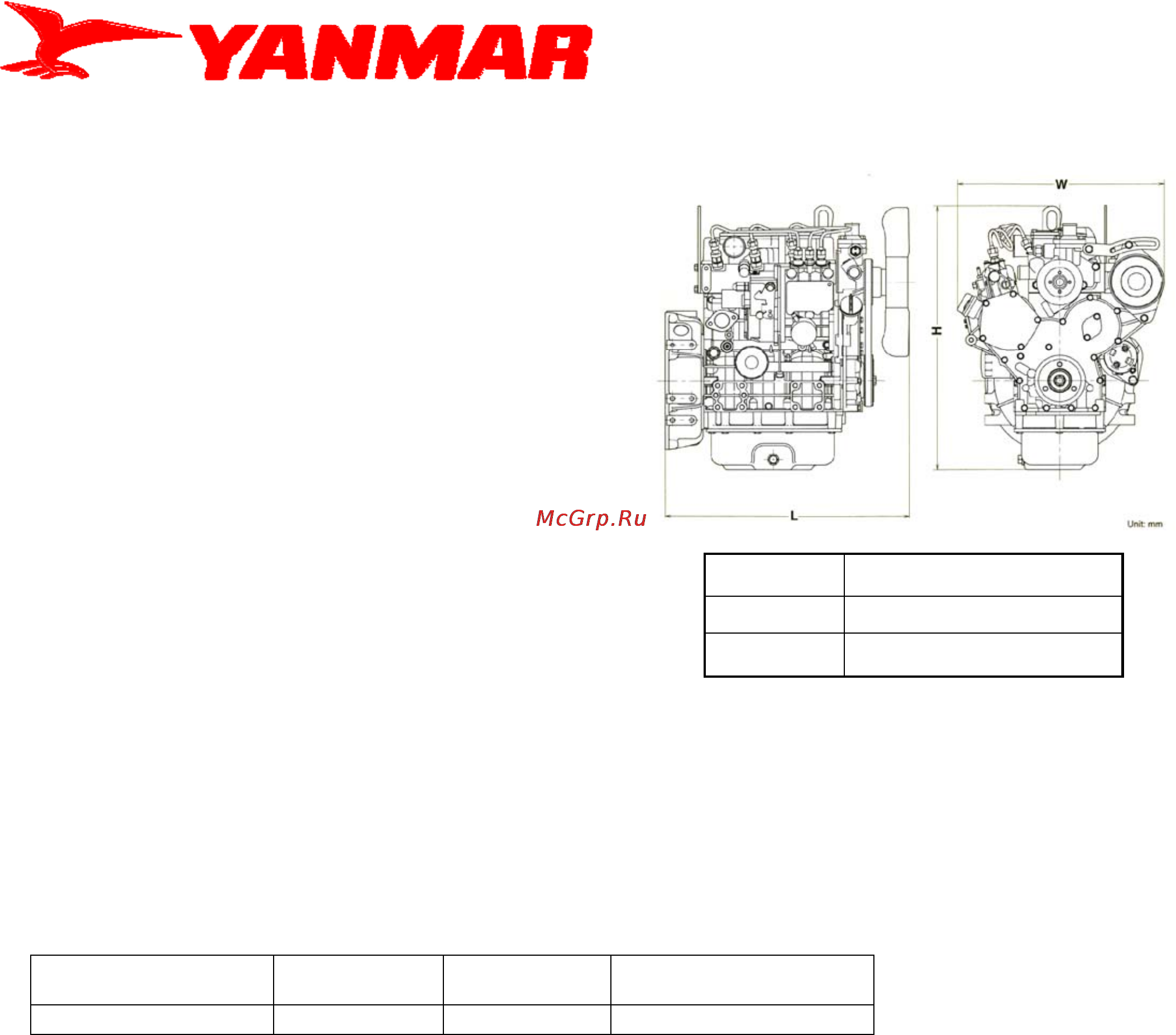 Yanmar 3TNV76-GGE [2/2] Tnv76 gge
