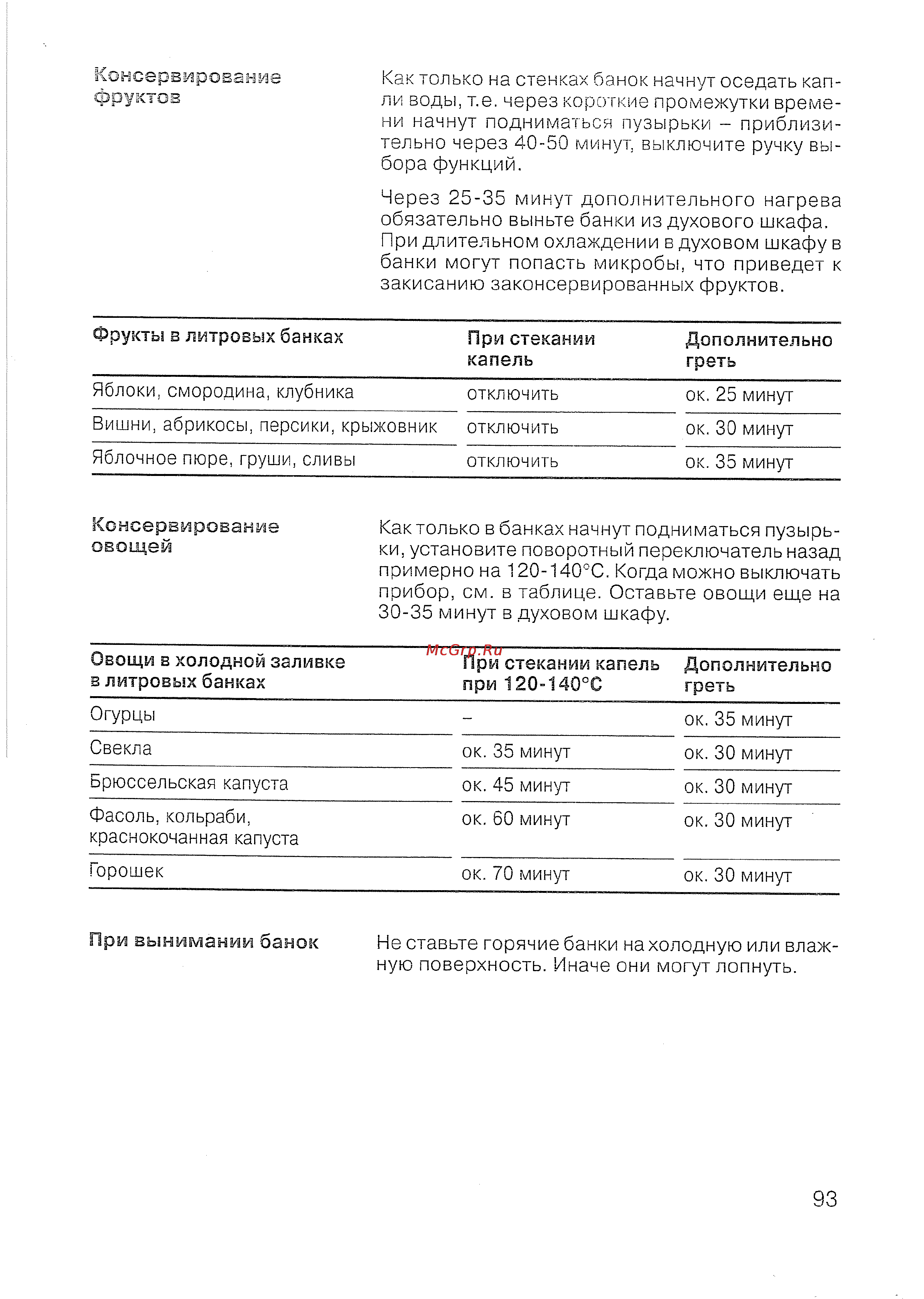 Siemens HB 780570 [90/98] Дополнительно греть
