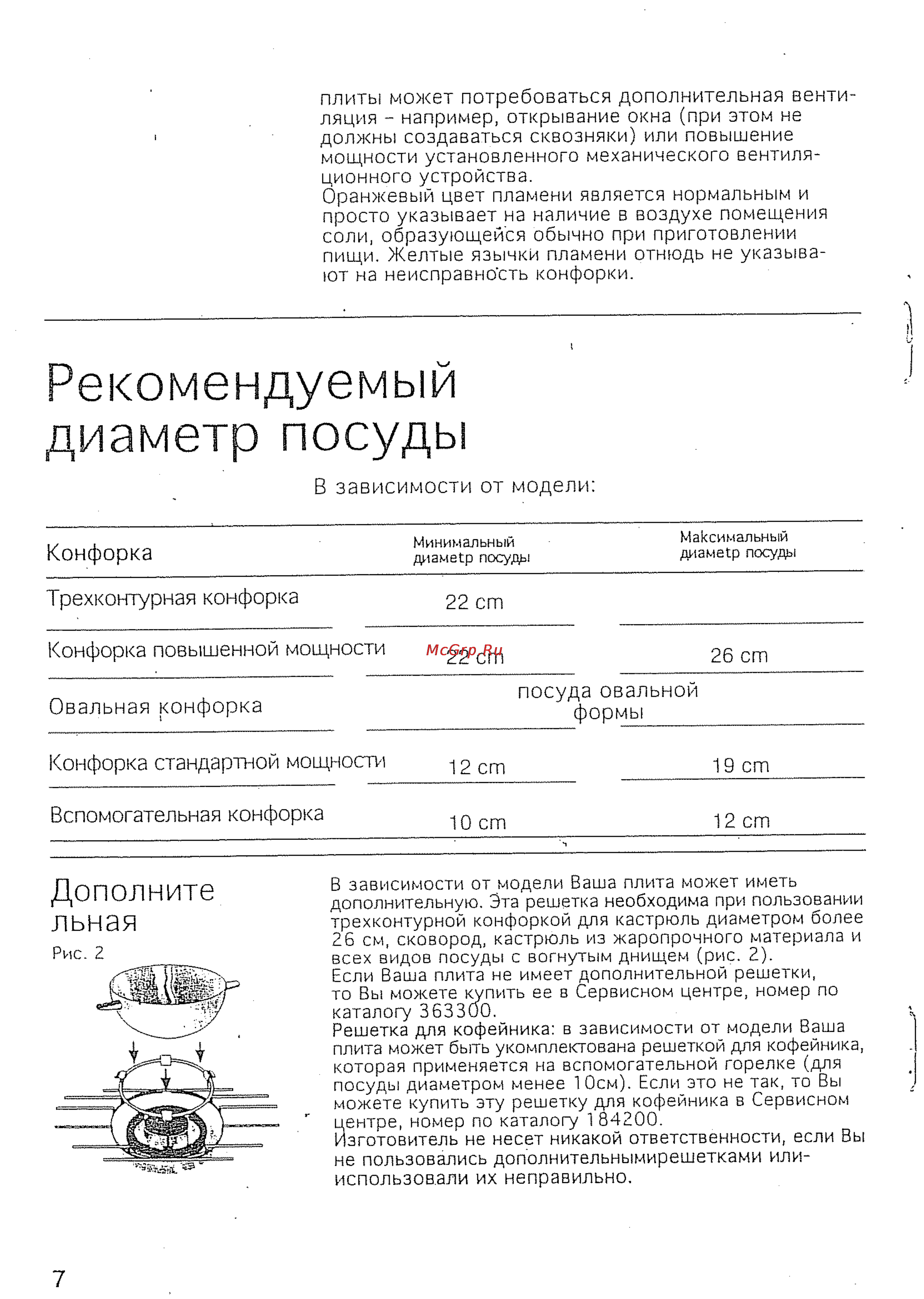 Siemens ER 17353 [8/14] Конфорка