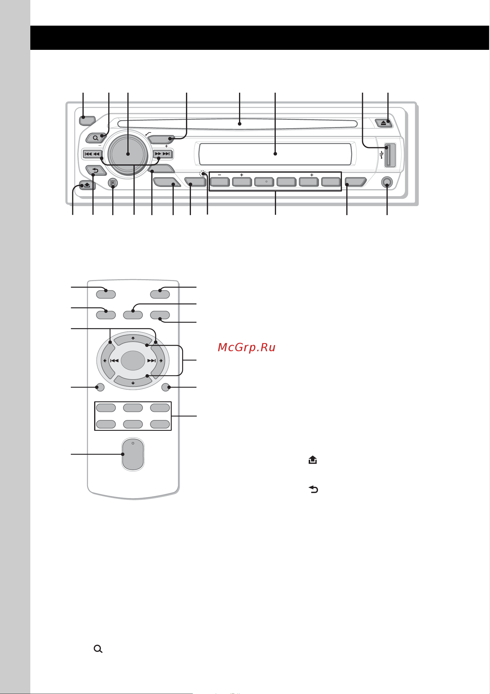 Sony CDX-GT427UE [6/52] 4 5 8 6 3