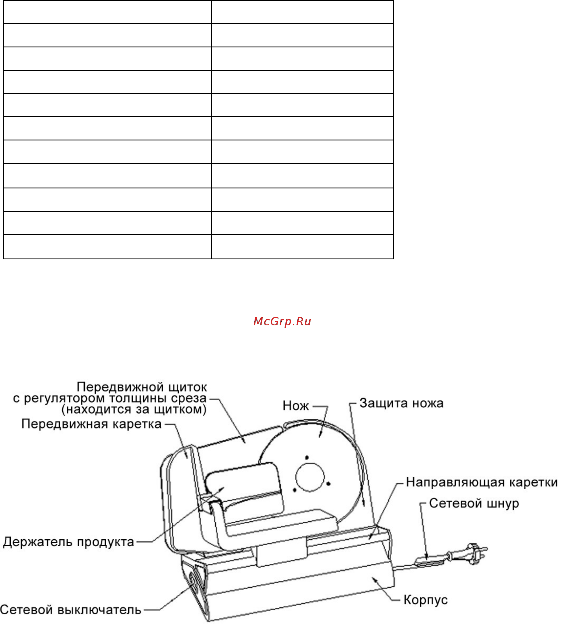 Gastrorag HBS-361 [2/5] Описание оборудования