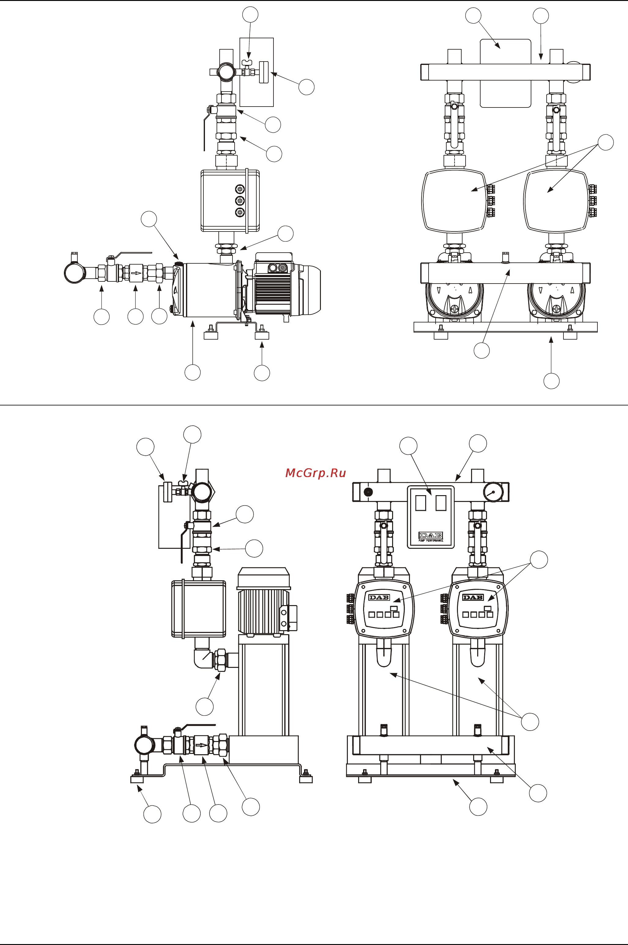 DAB JET 92 M [6/80] Euroinox a d 2 euro a d 2 jetinox a d 2 jet a d 2 kvcx a d