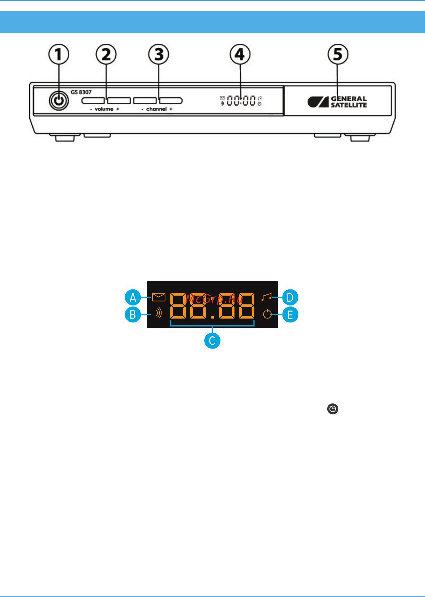 General Satellite 8307 [8/40] Перед началом эксплуатации