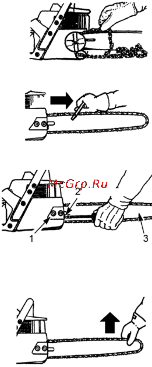 Master 1718 [9/20] Работа цепной бензопилой