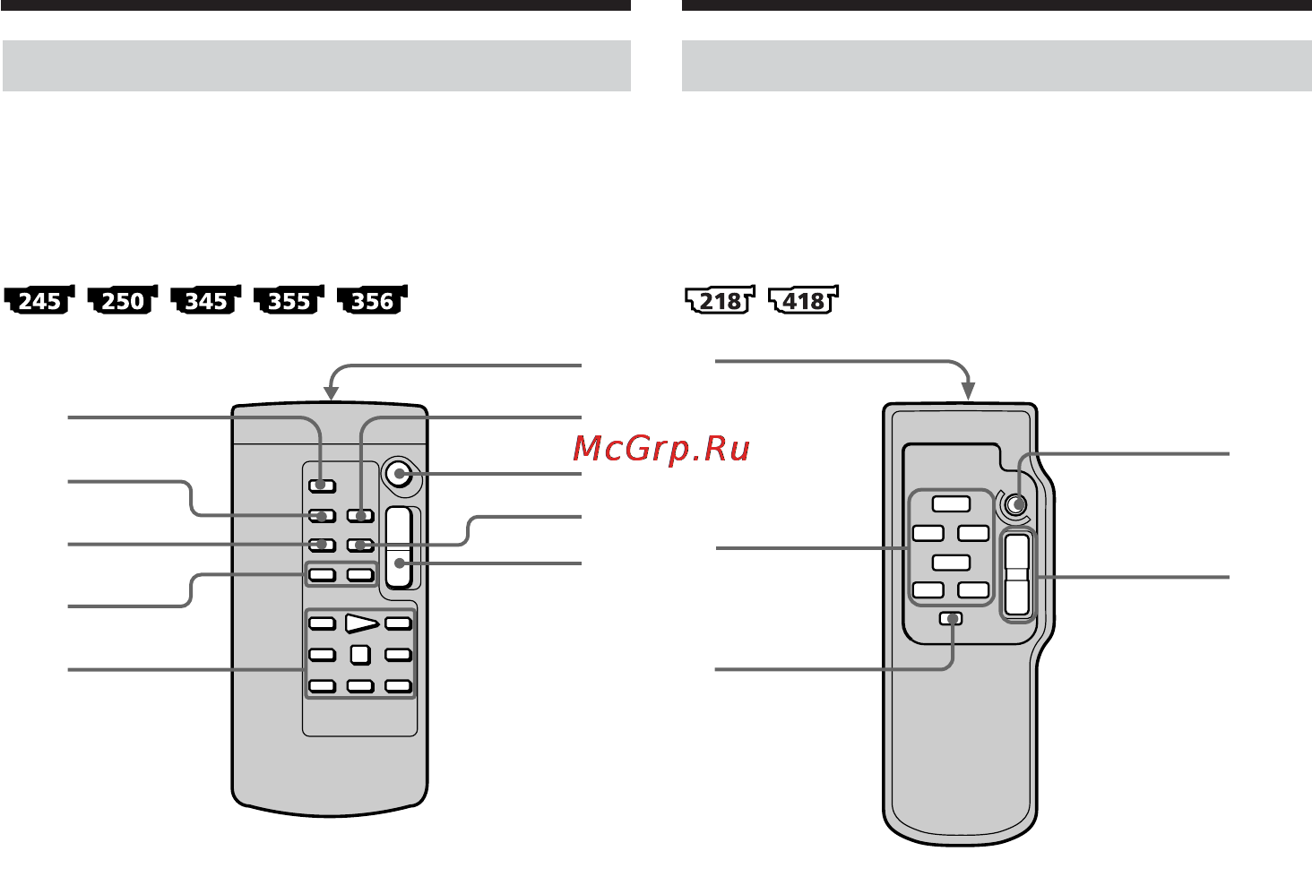 Sony DCR-TRV147 E [356/364] Delar och kontroller oбознaчeниe дeтaлeй и оpгaнов yпpaвлeния