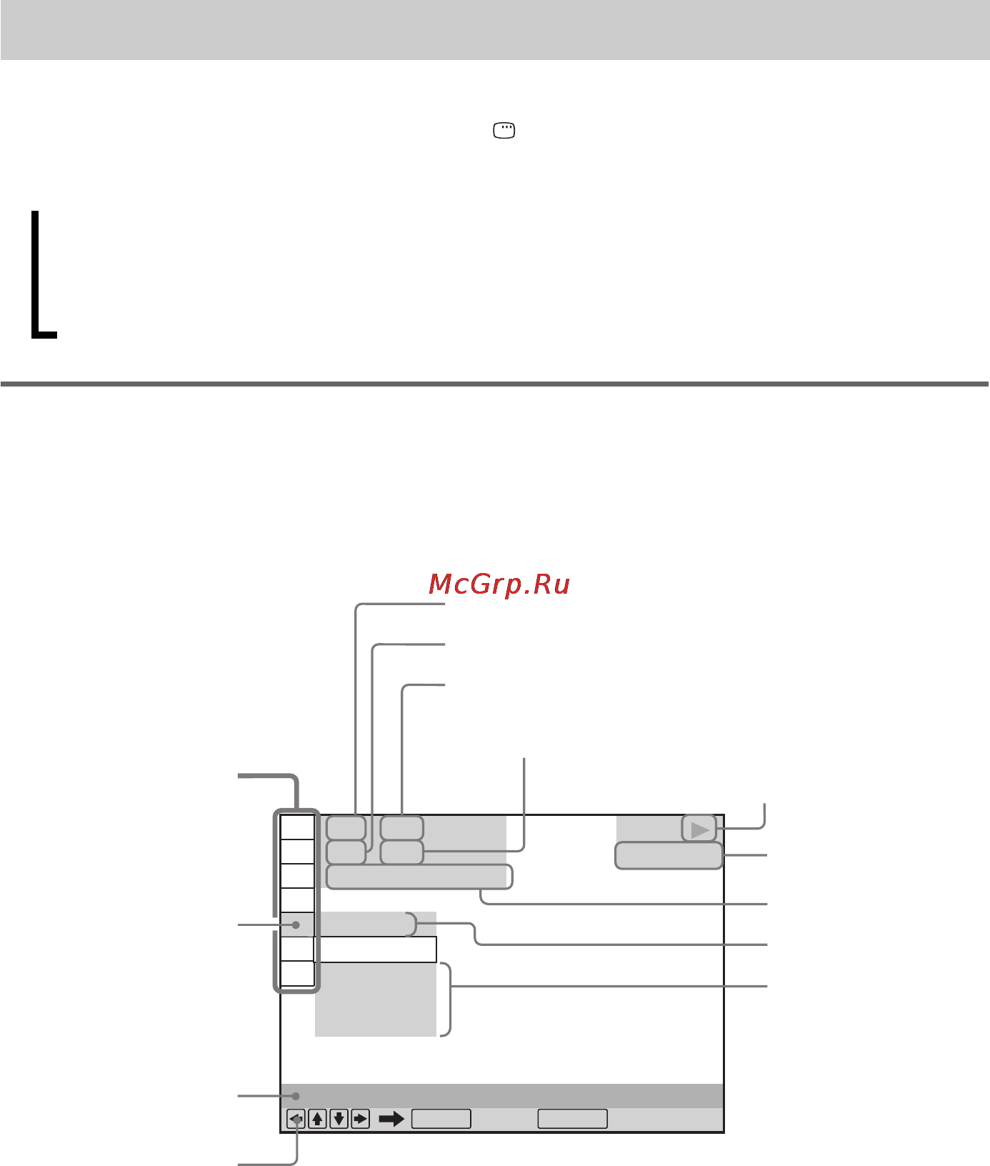 Sony MHC-GNZ88D [10/124] Дисплей меню управления