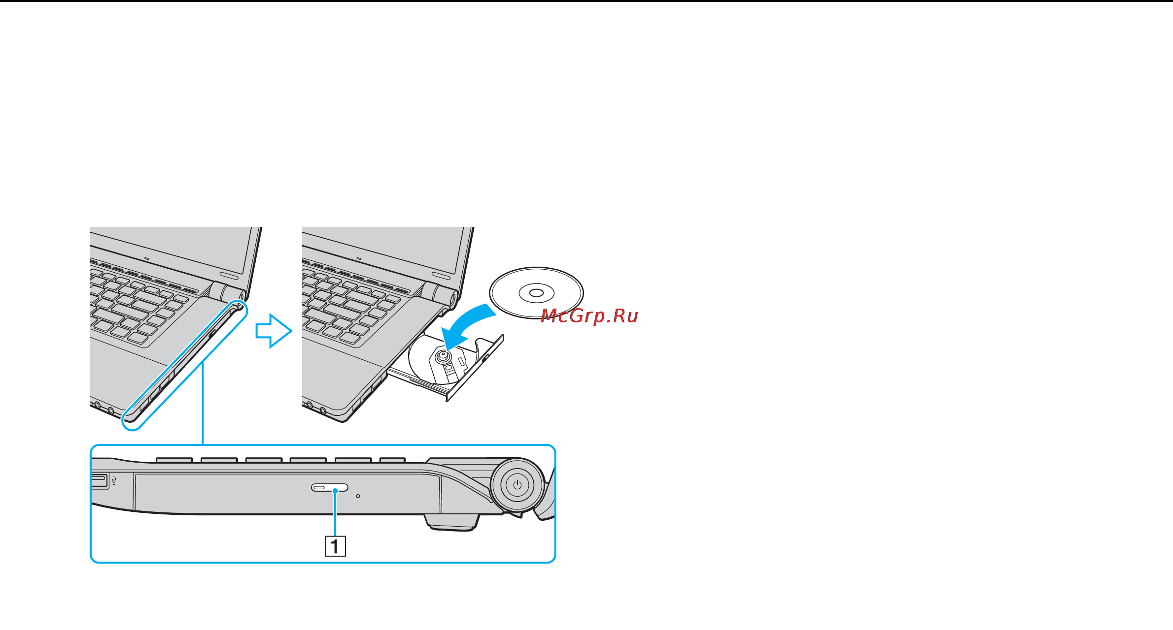 Sony VGN-FW4ZRJ /H Silver [35/173] Процедура установки диска