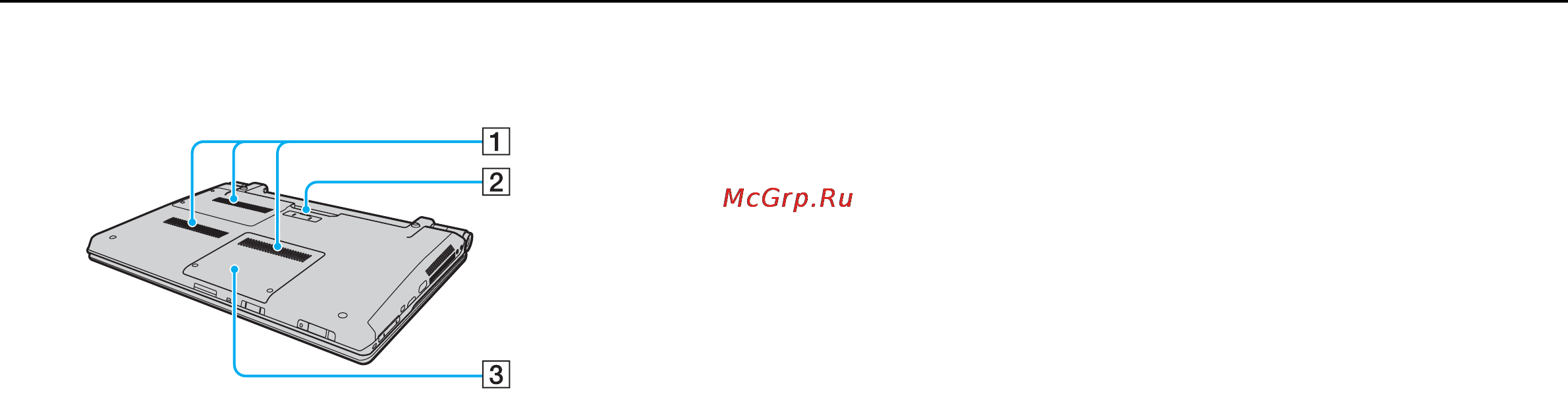 Sony VGN-SR4MR/Silver [16/207] Вид снизу