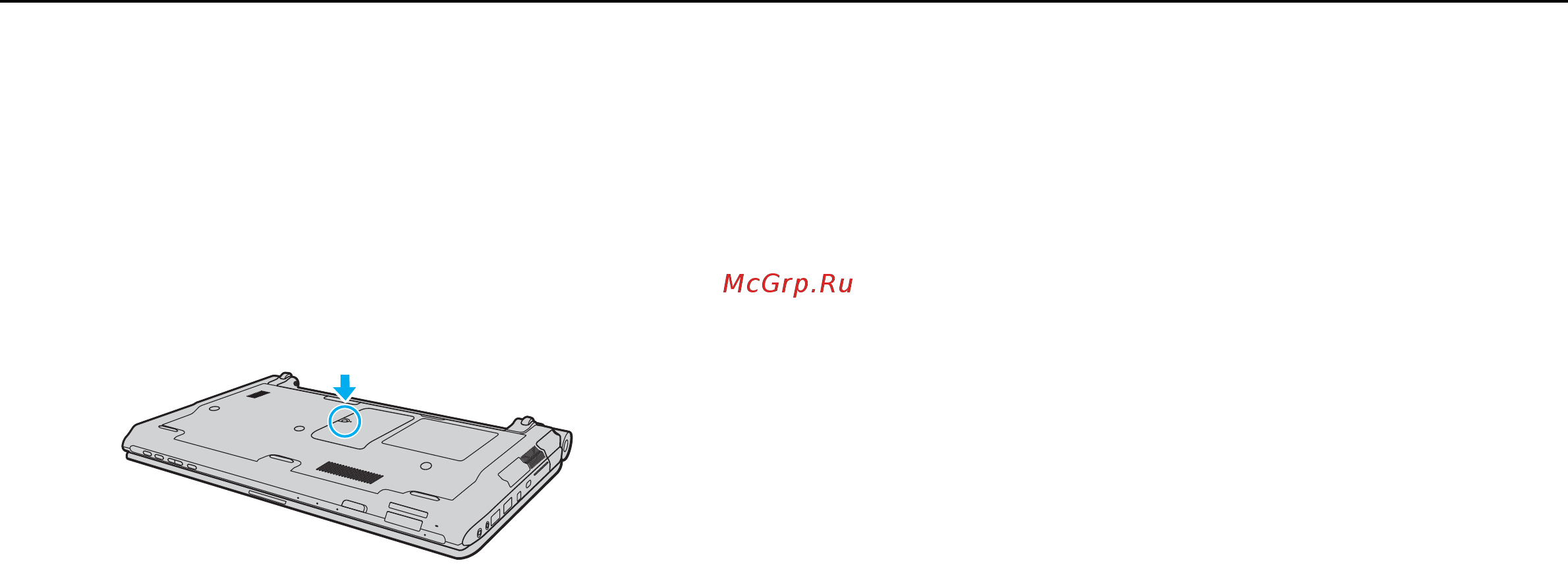 Sony VGN-TT31MR /R Red [144/213] Извлечение и установка модуля памяти