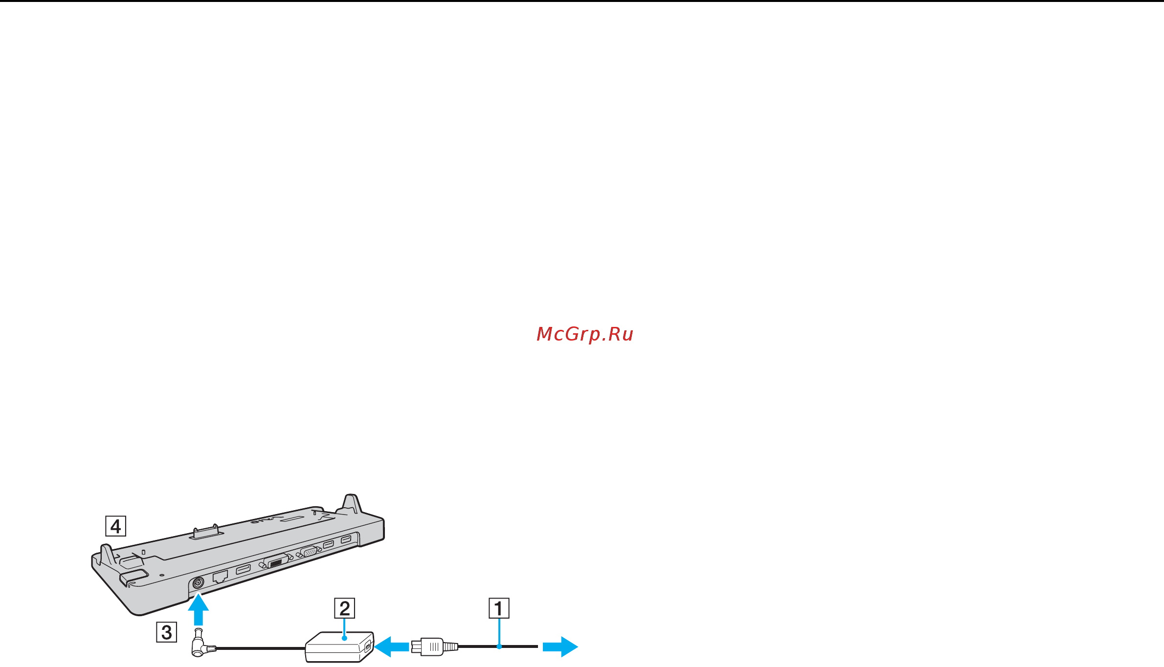 Sony VGN-TT31MR /R Red [94/213] Подсоединение компьютера к установочной станции