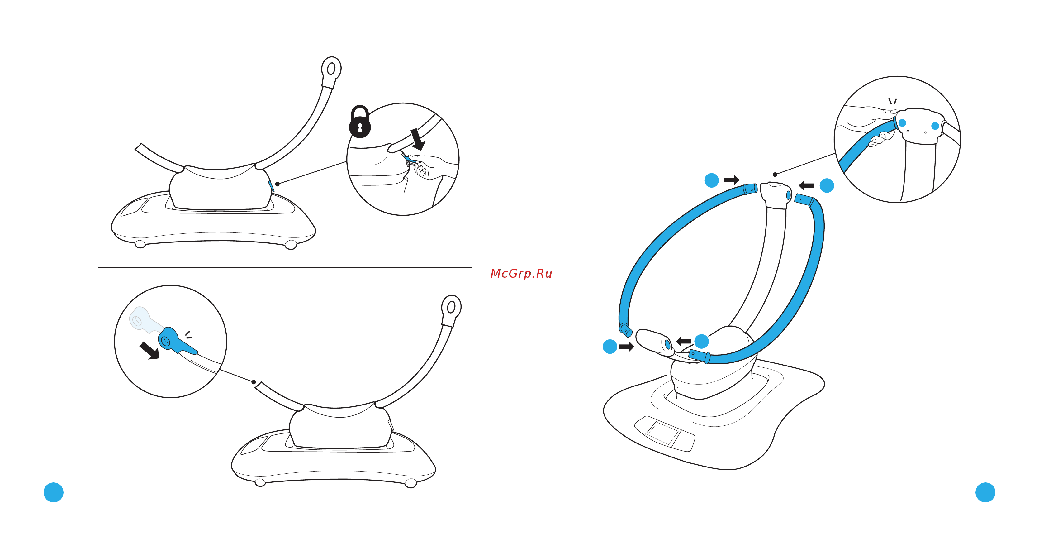 4MOMS mamaroo 3.0 Инструкция по эксплуатации онлайн [4/43] 144532