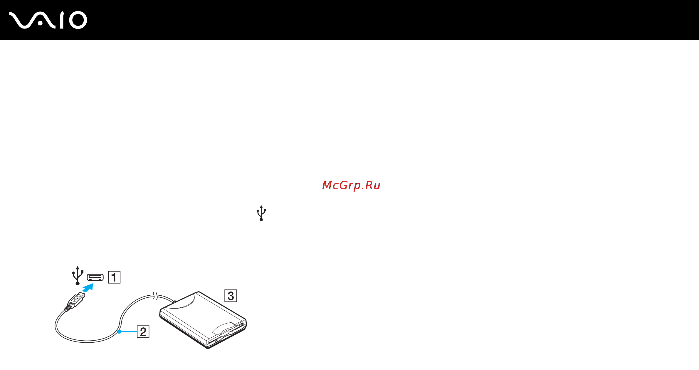 Sony VAIO VGC-LN2MR [110/199] Подключение usb устройства