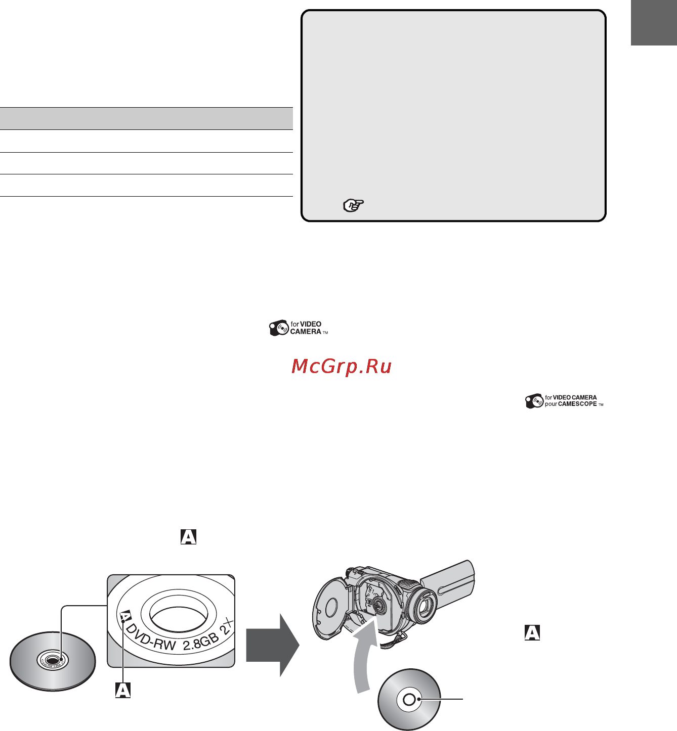 Sony DCR-DVD505 E [13/164] Время записи