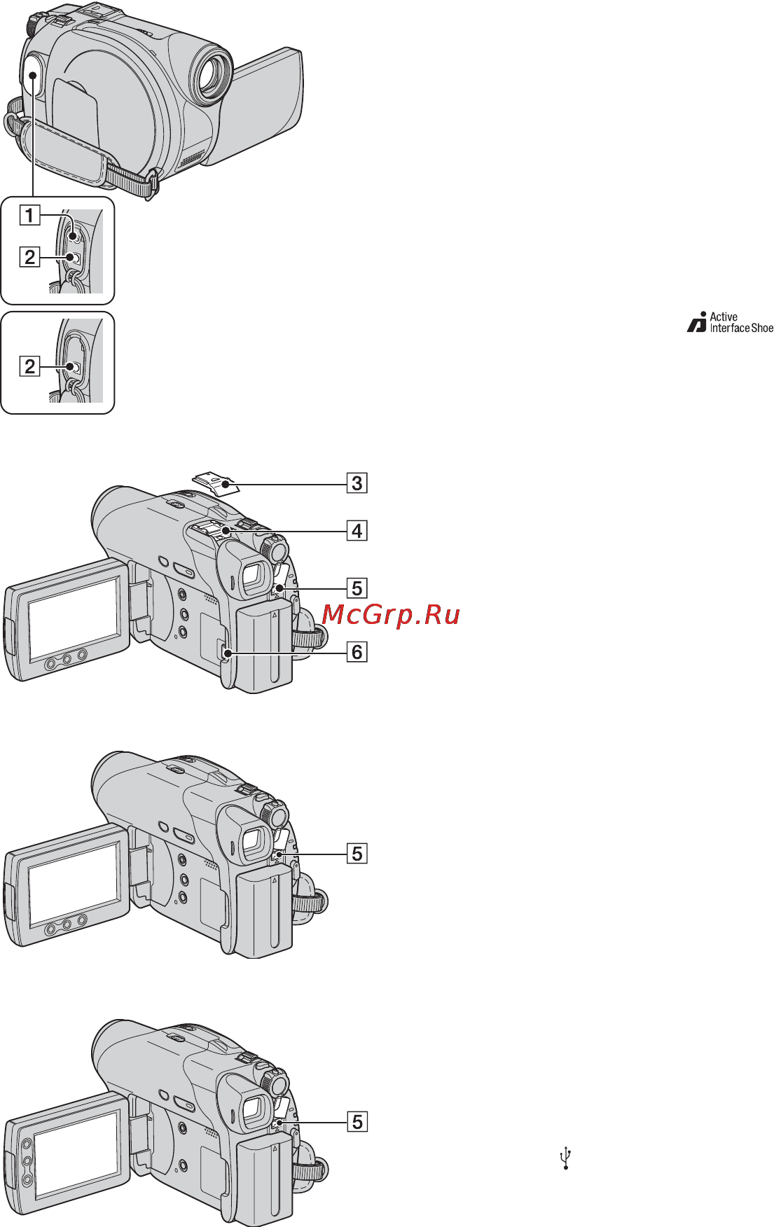 Sony DCR-DVD305 E [252/312] Использование разъемов для подключения внешних устройств