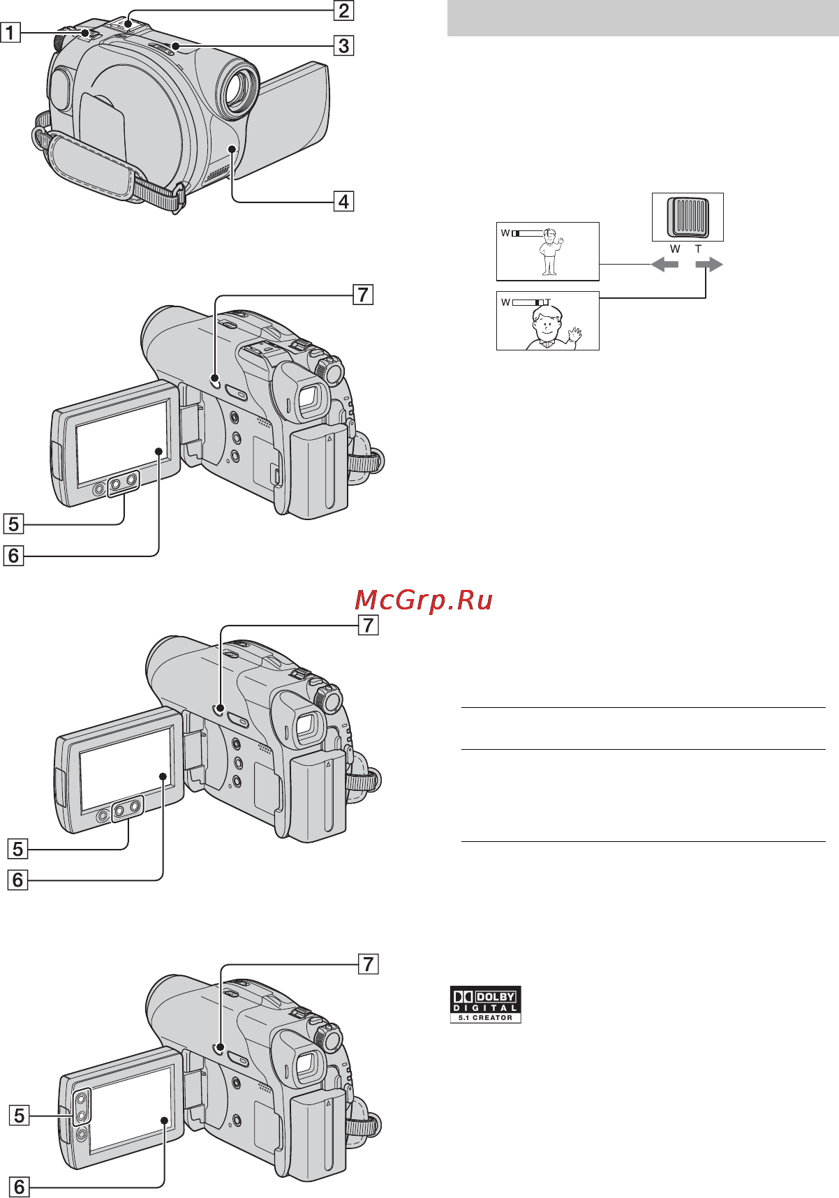 Sony DCR-DVD105 E [42/312] Använda zoomfunktionen 15