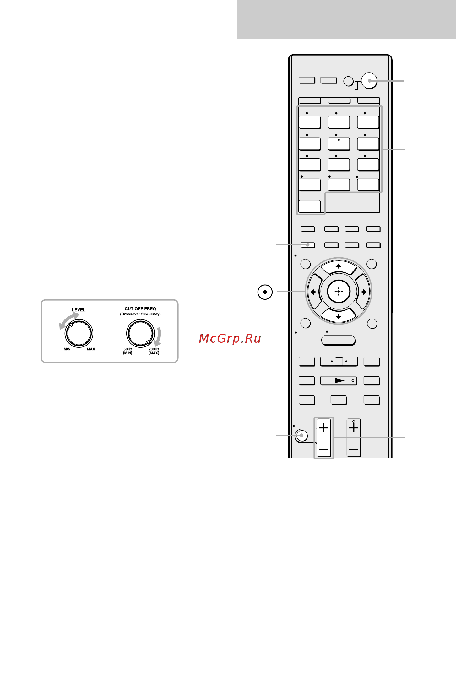 Sony STR-DG820/B [32/107] Настройка активного сабвуфера