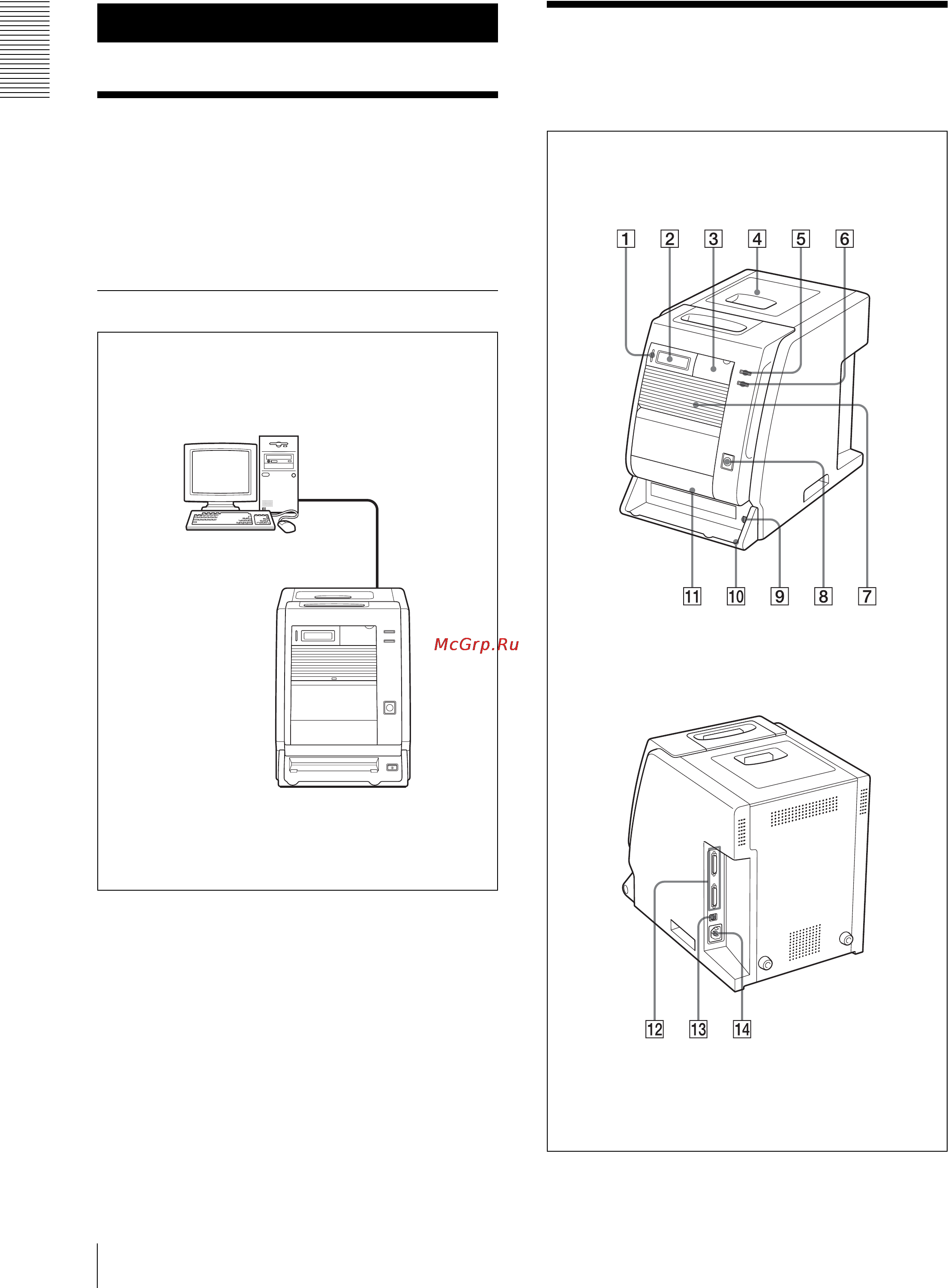 Sony UP-DR100 [4/28] Introduction