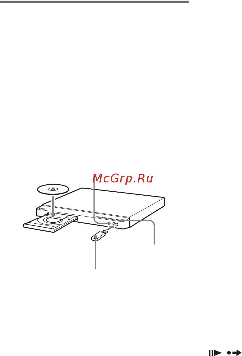 Sony DVP-SR450K [22/44] Цей програвач підтримує лише пристрої usb mass storage class цей програвач підтримує лише пристрої usb у форматі fat деякі пристрої usb можуть не працювати зі цим програвачем