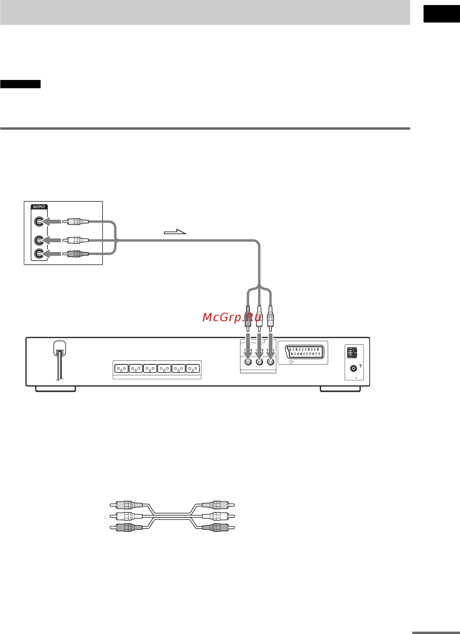 Sony DAV-DZ500F/RU3(компл) [31/120] Ïóíêò 4 ïîäêë åíèå ä²óãèõ êîìïîíåíòîâ