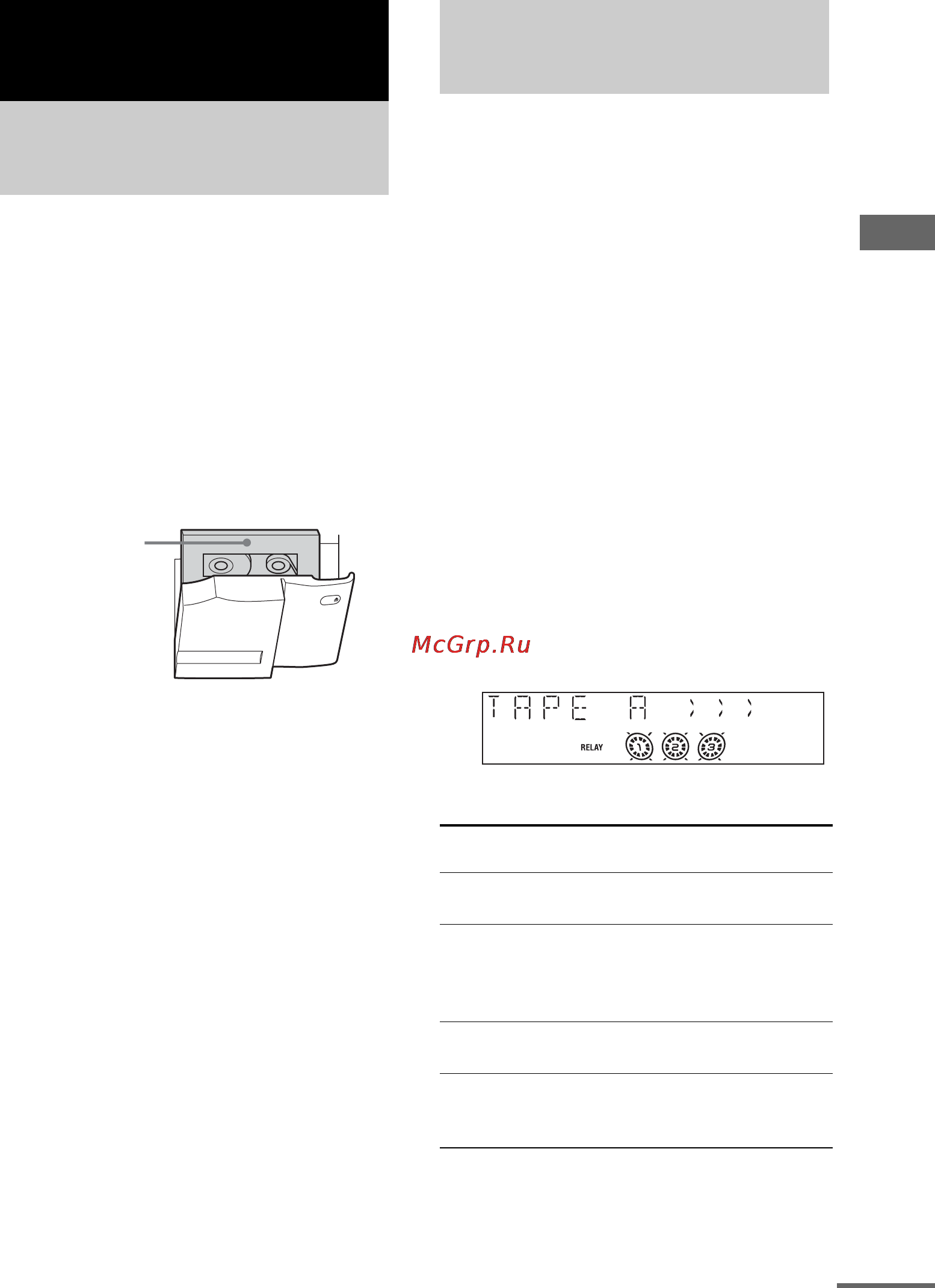 Sony MHC-RG270/RU1 [21/56] Другие операции