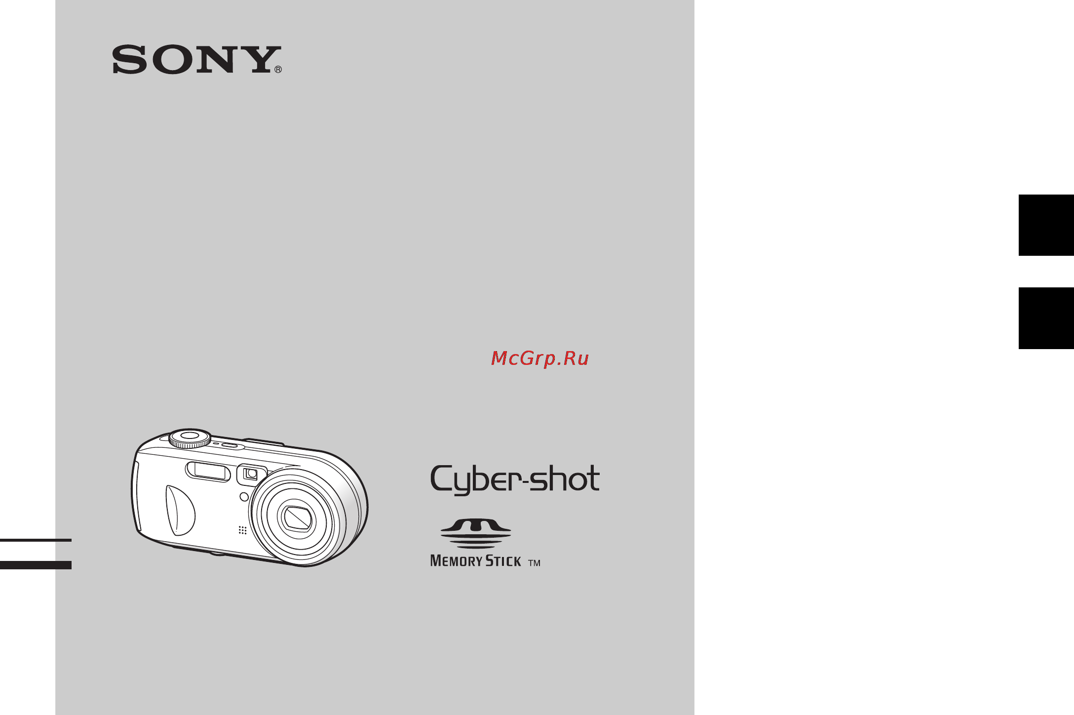 Sony DSC-P93S Инструкция по эксплуатации онлайн