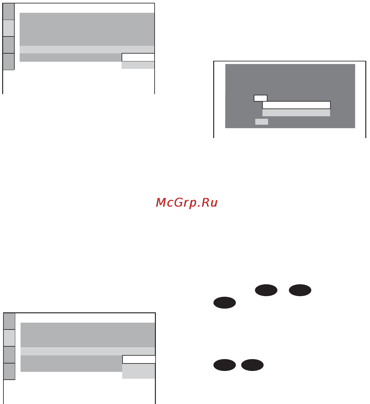 Sony DVP-NS355/S [28/96] Нажмите кнопку x x чтобы выбрать принимать или не принимать видеосигналы в прогрессивном формате